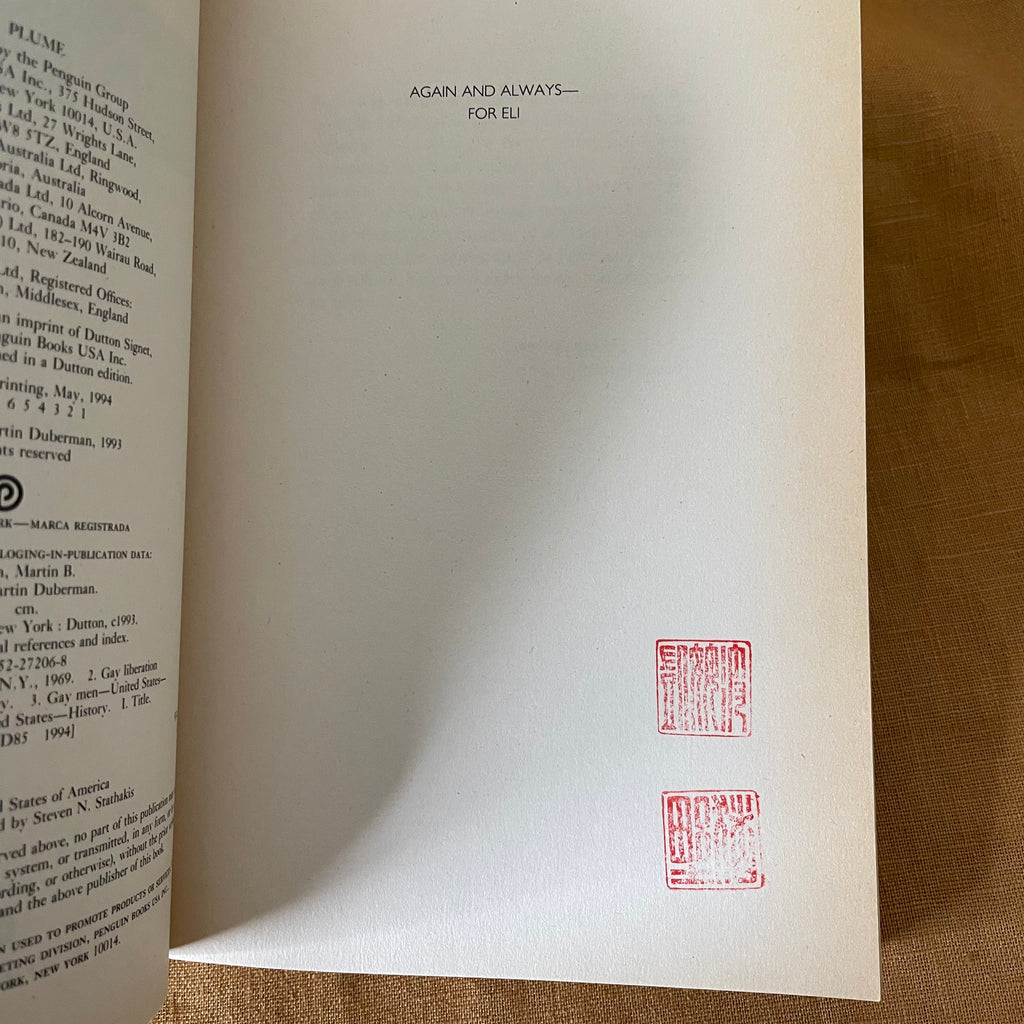 Stonewall — Martin Duberman
