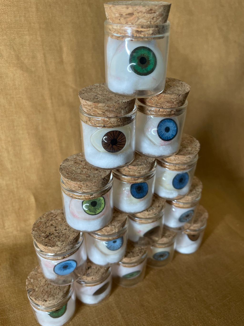 Vintage Glass Prosthetic Eye