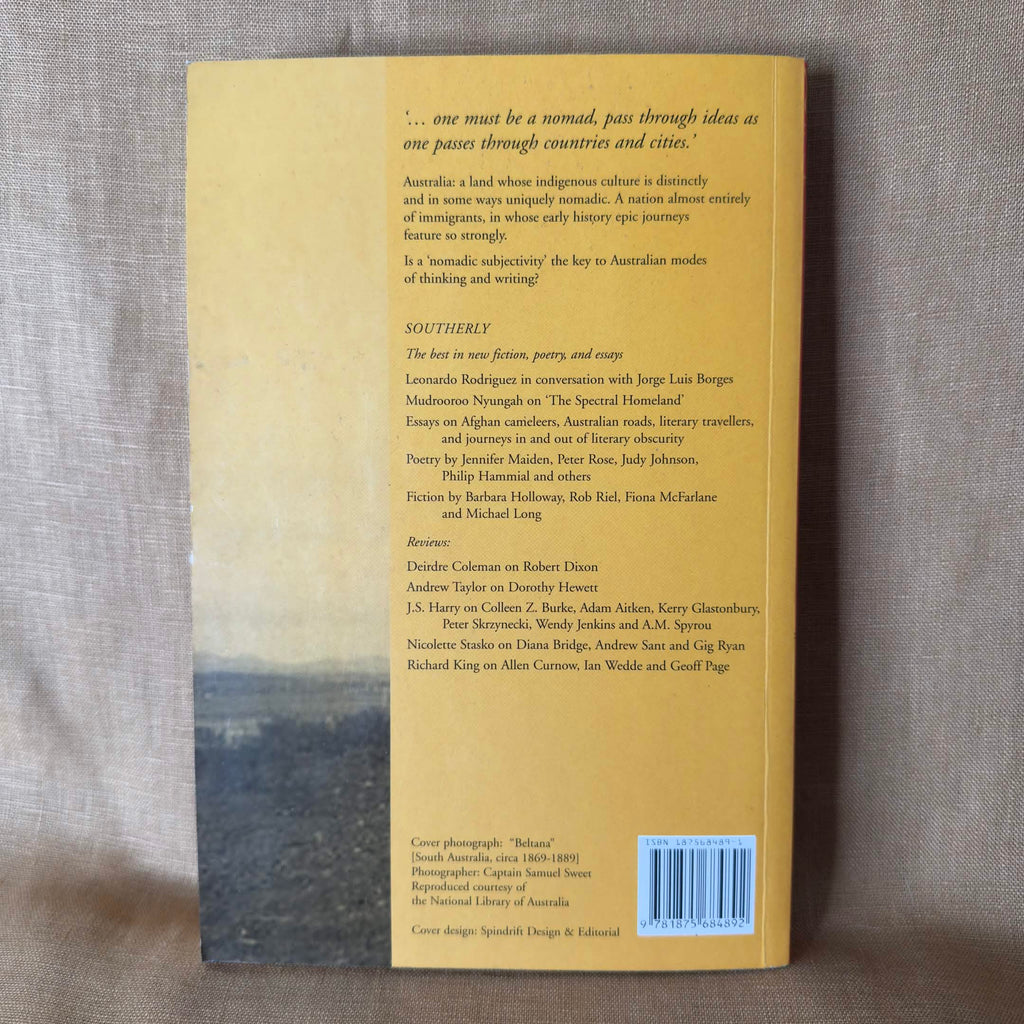 Southerly: Nomadology — Volume 62, Number 1