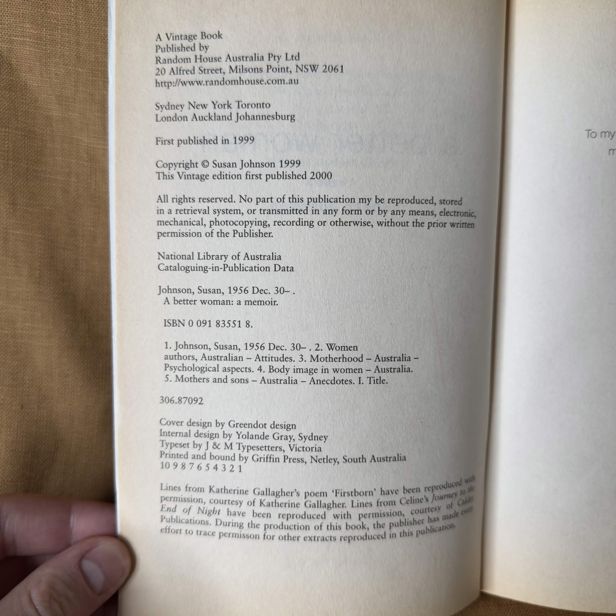A Better Woman — Susan Johnson