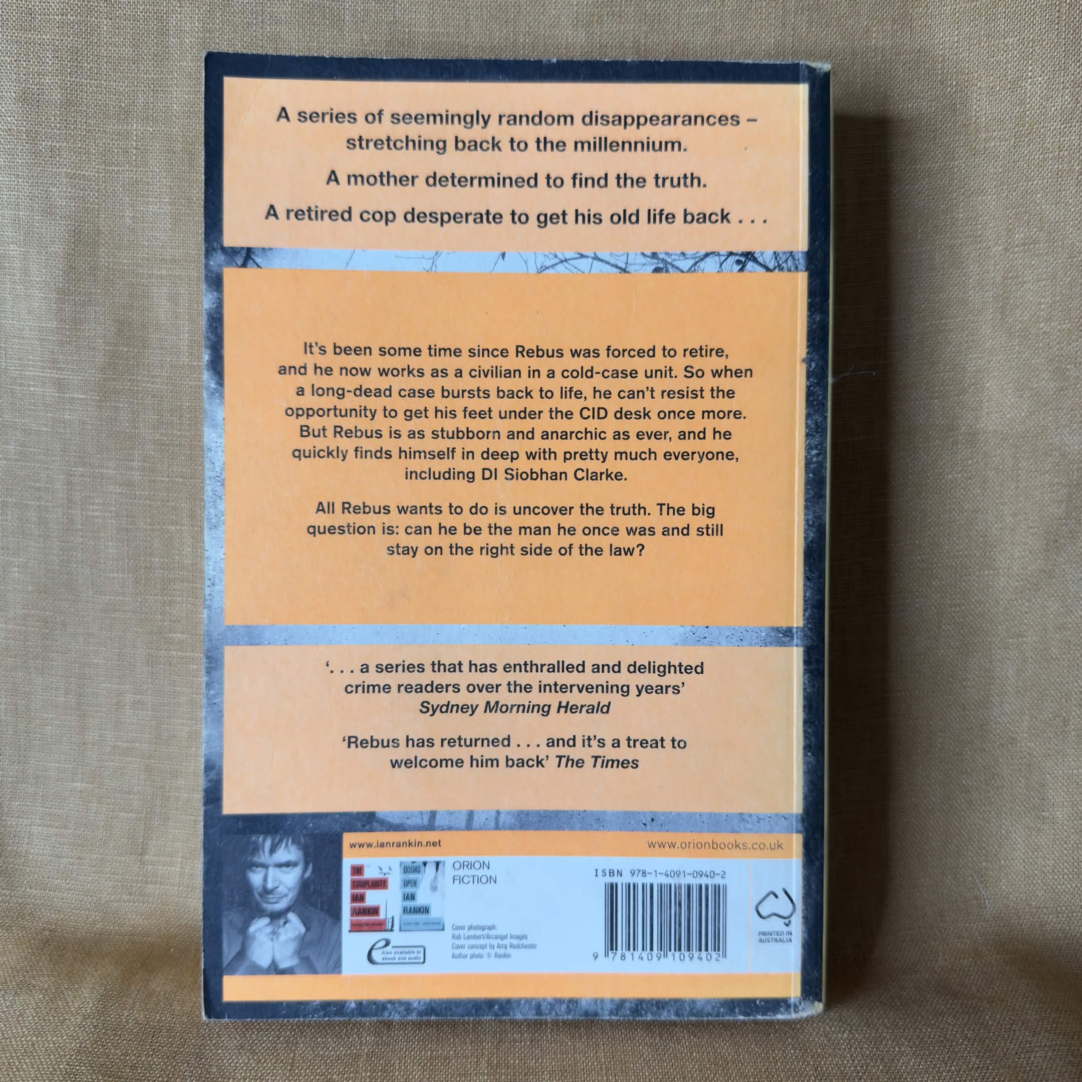Standing in Another Man’s Grave — Ian Rankin