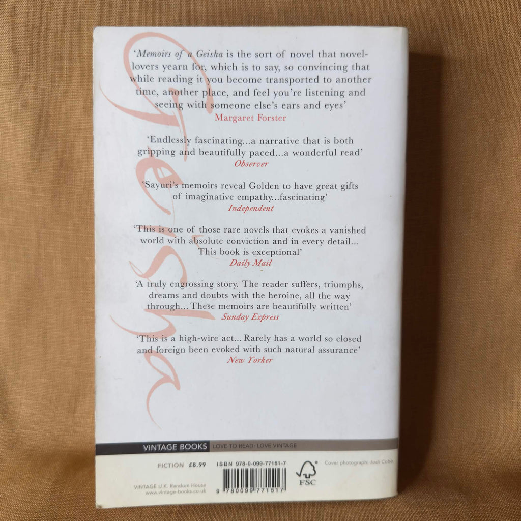 Memoirs of a Geisha — Arthur Golden