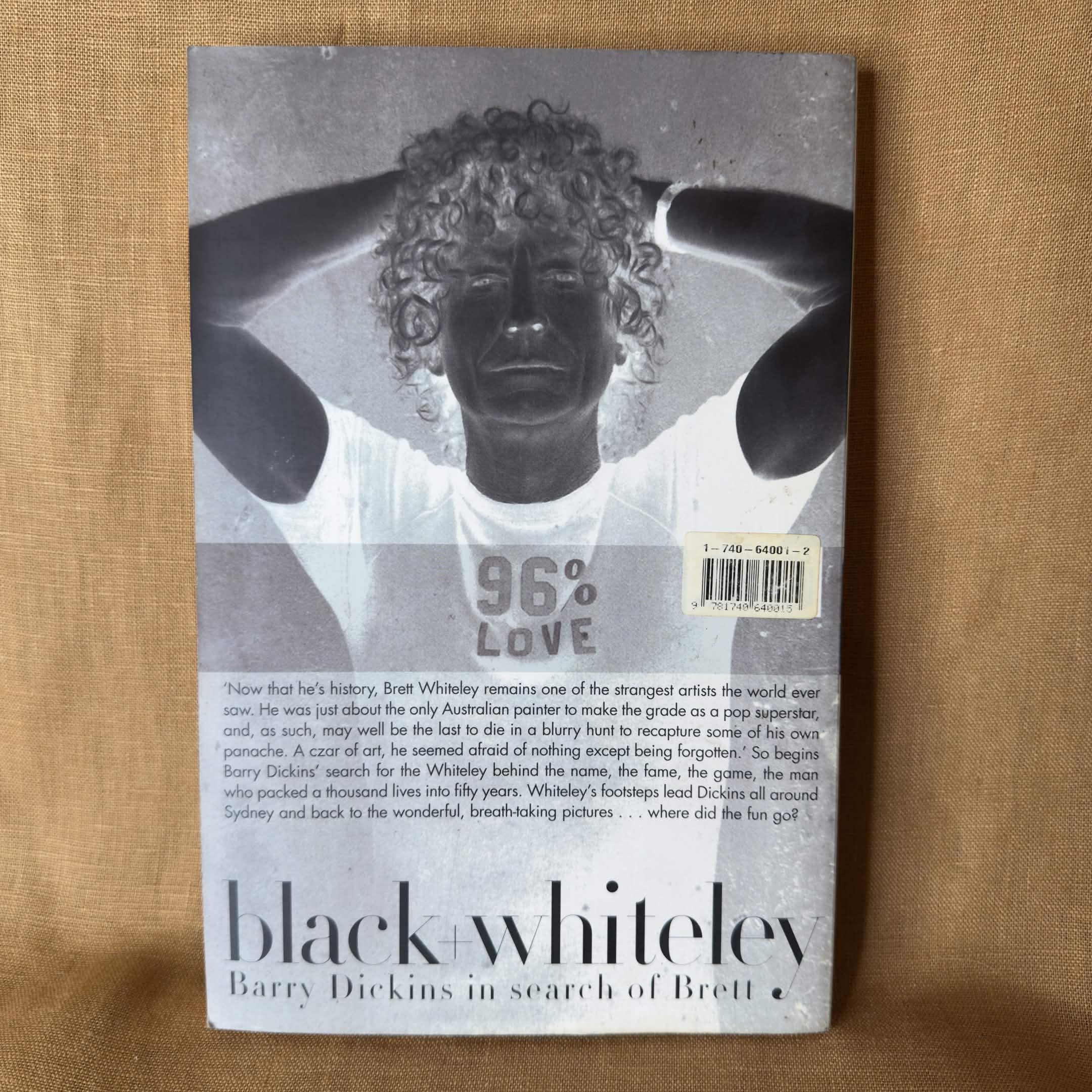 Black + Whiteley: Barry Dickins in Search of Brett