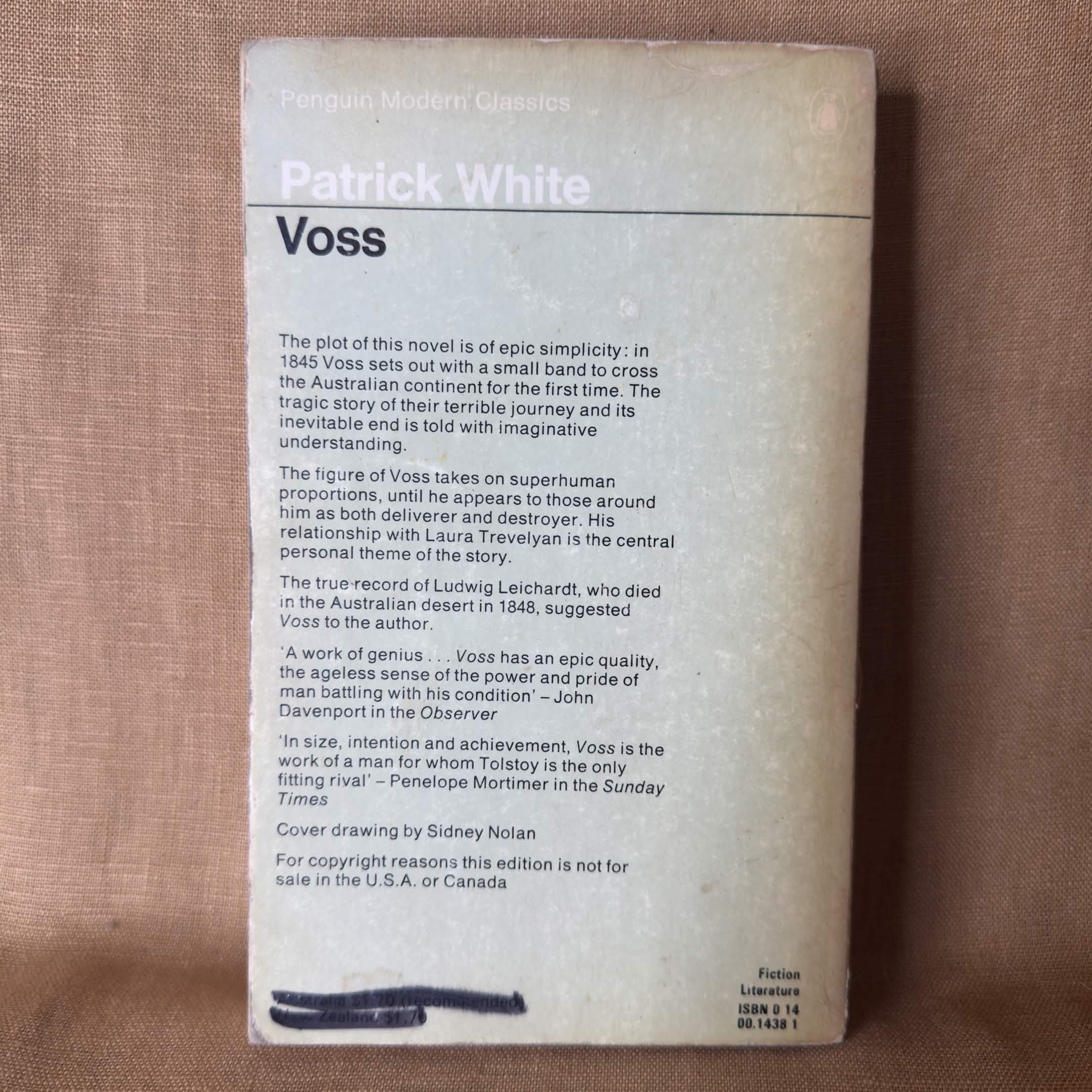 Voss - Patrick White
