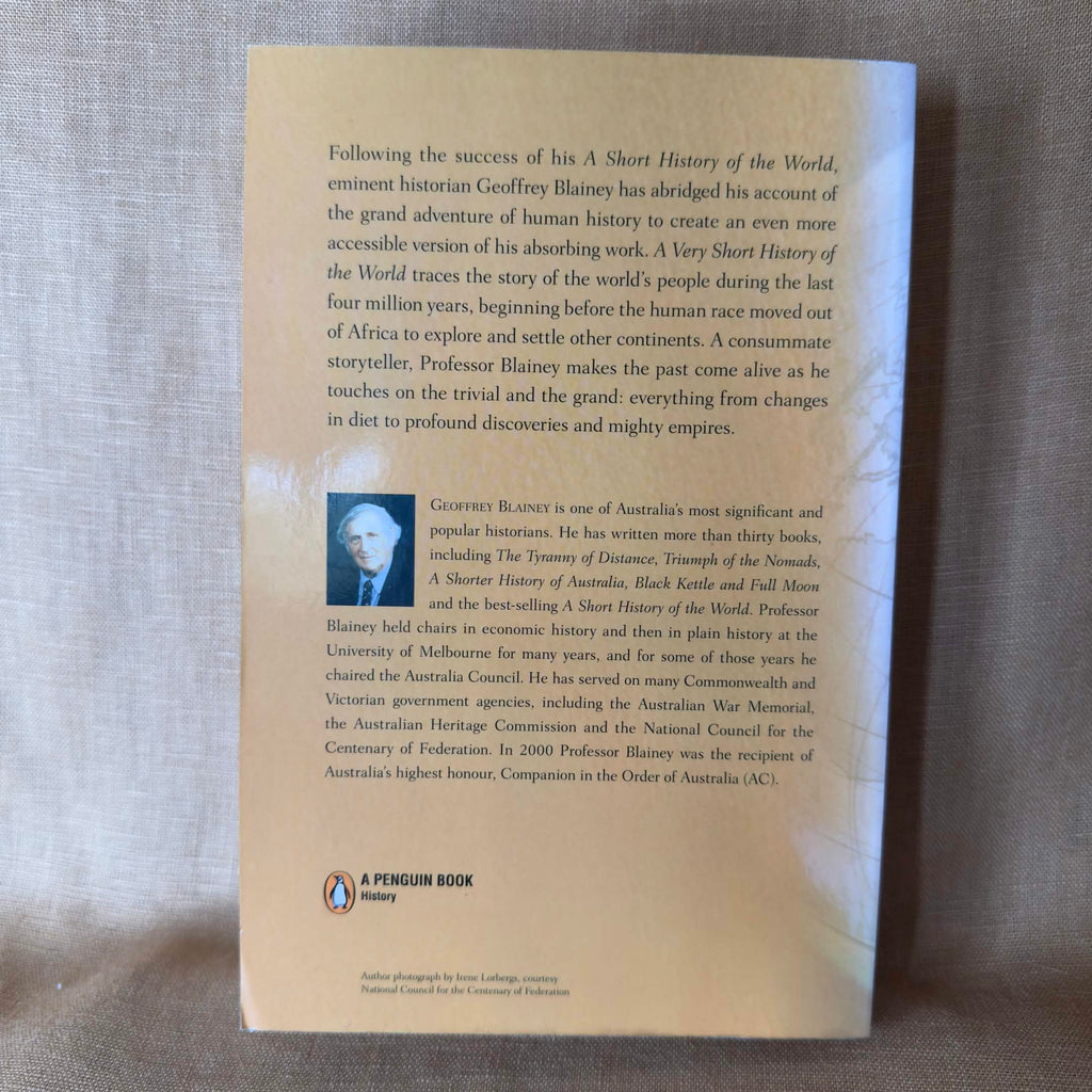 A Very Short History of the World - Geoffrey Blainey