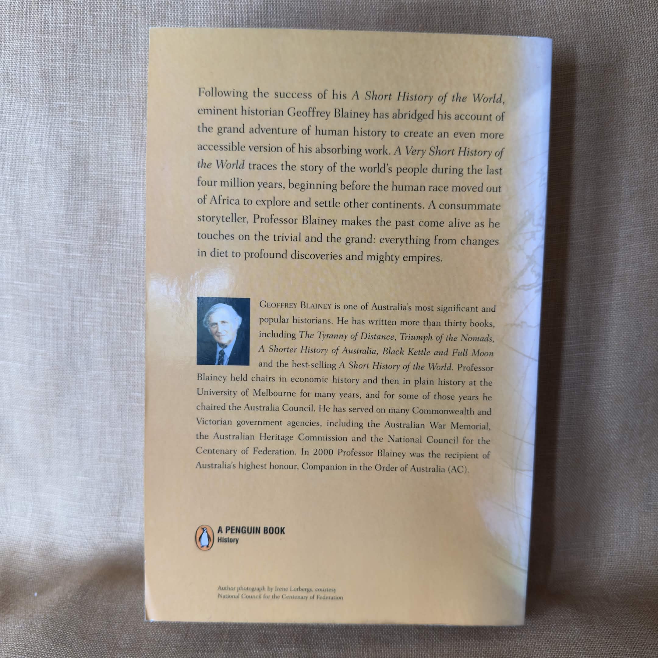 A Very Short History of the World - Geoffrey Blainey