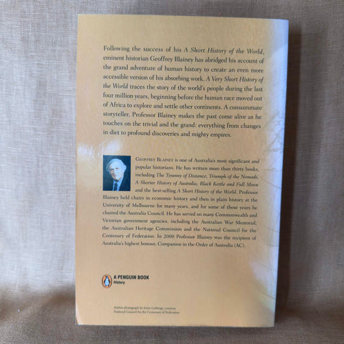A Very Short History of the World - Geoffrey Blainey