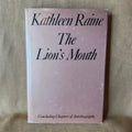 The Lion’s Mouth — Kathleen Raine
