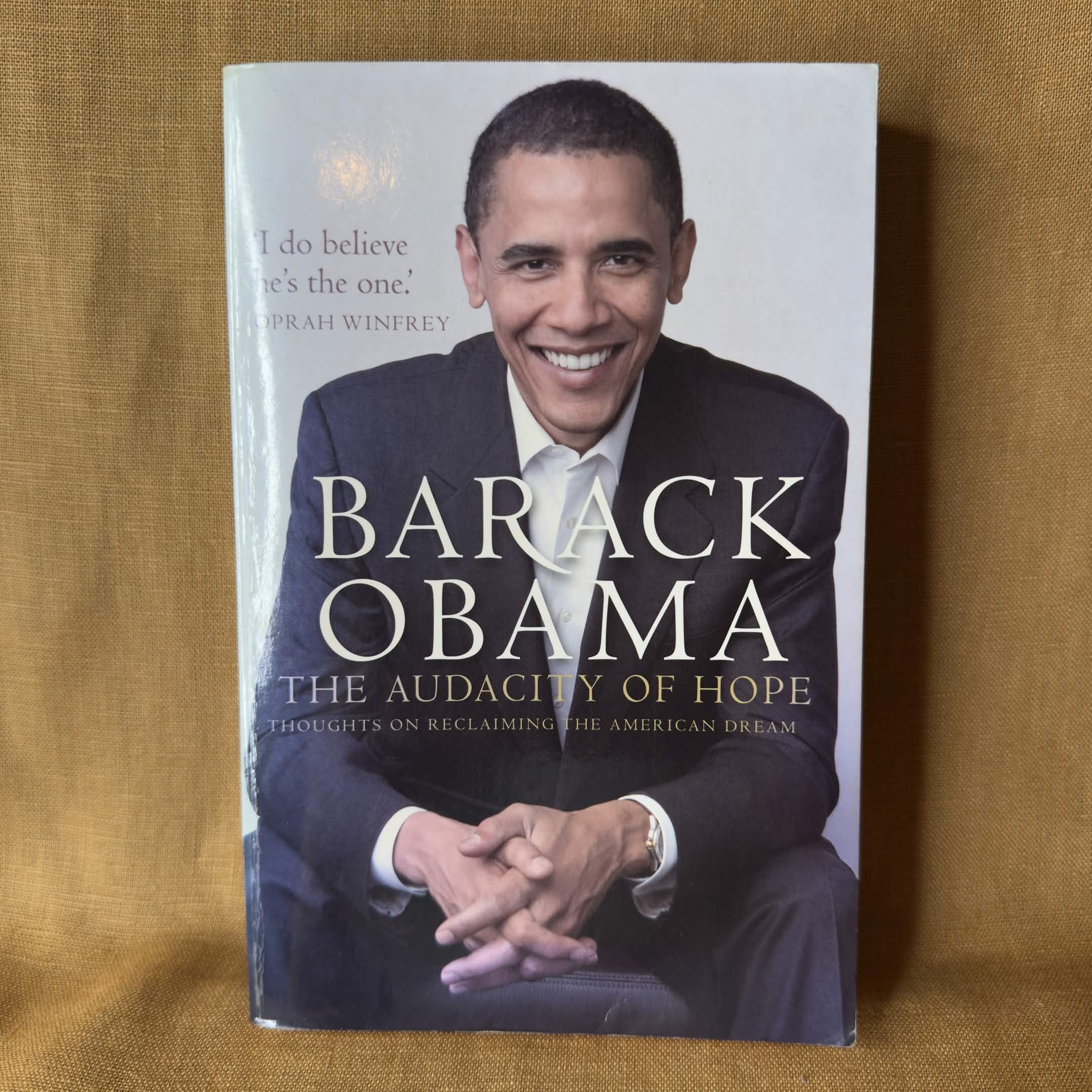 The Audacity of Hope — Barack Obama