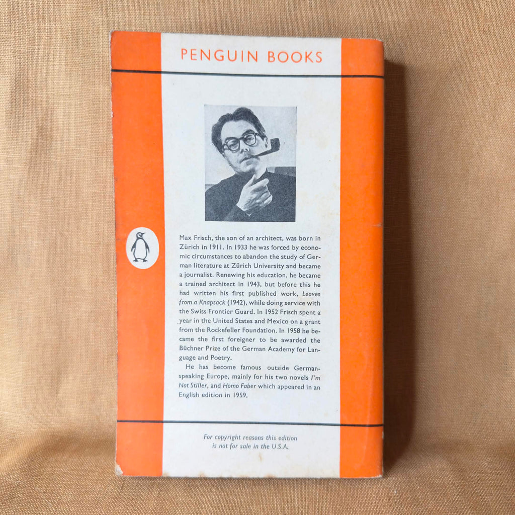 I'm Not Stiller — Max Frisch