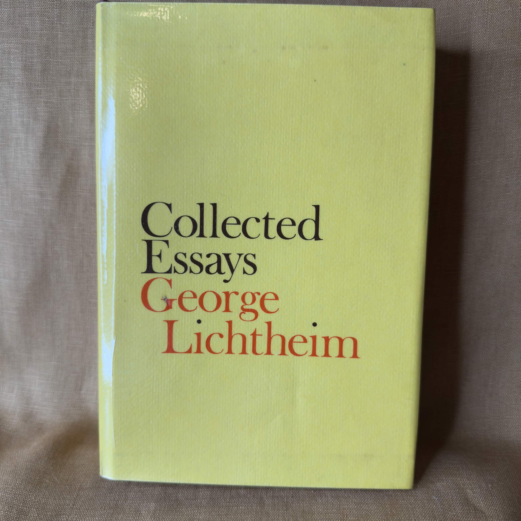 Collected Essays — George Lichtheim
