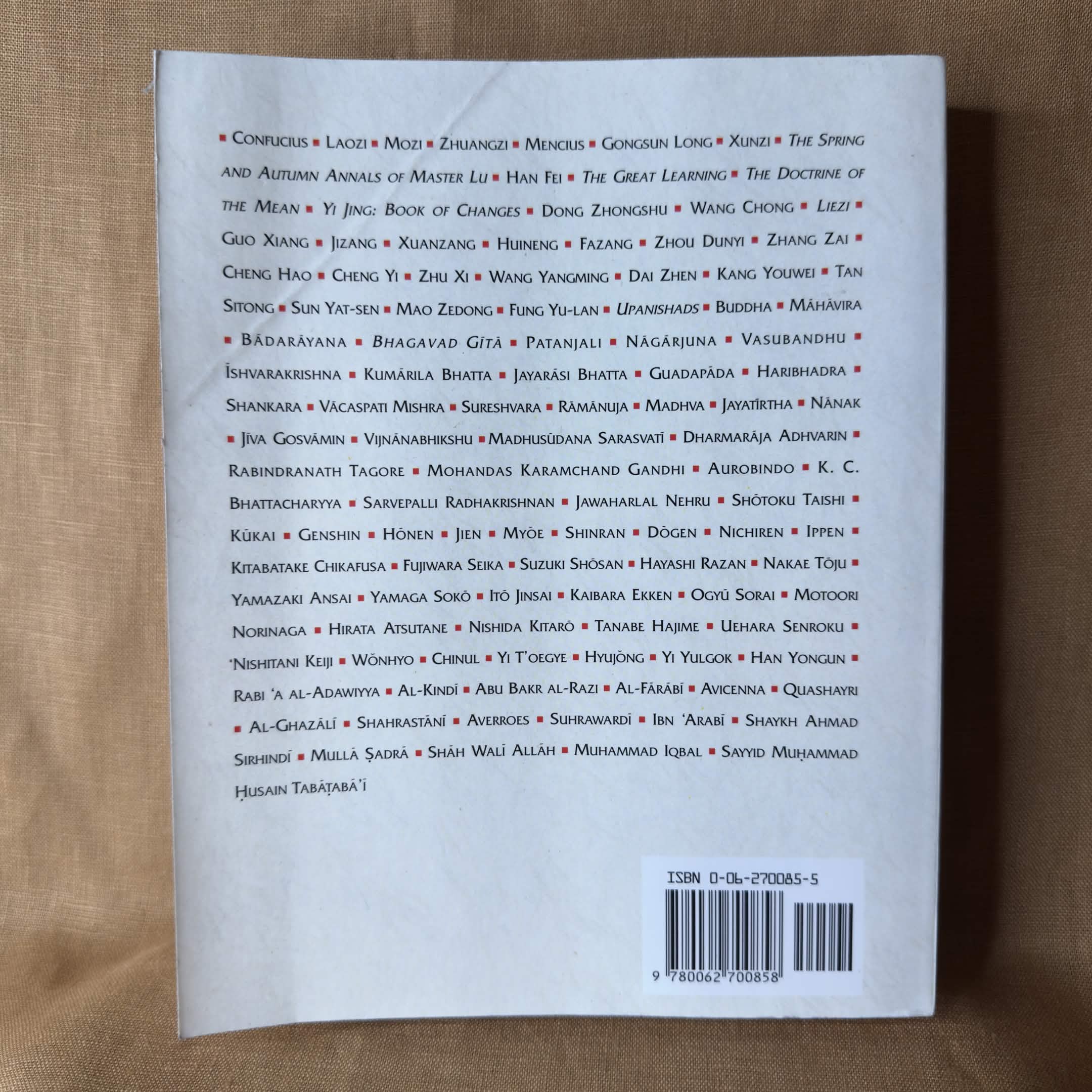 Great Thinkers of the Eastern World — Edited by Ian P. McGreal