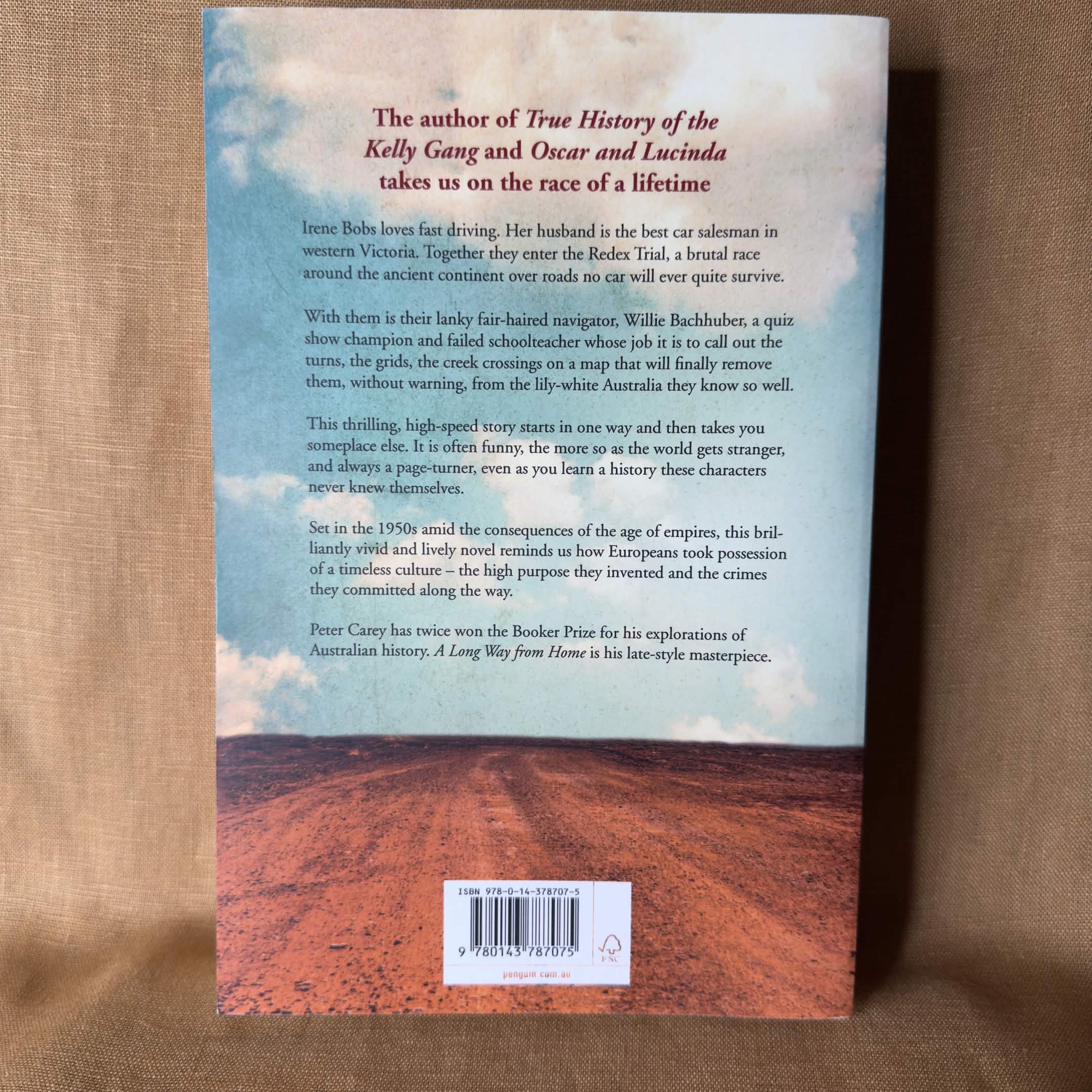 A Long Way from Home — Peter Carey