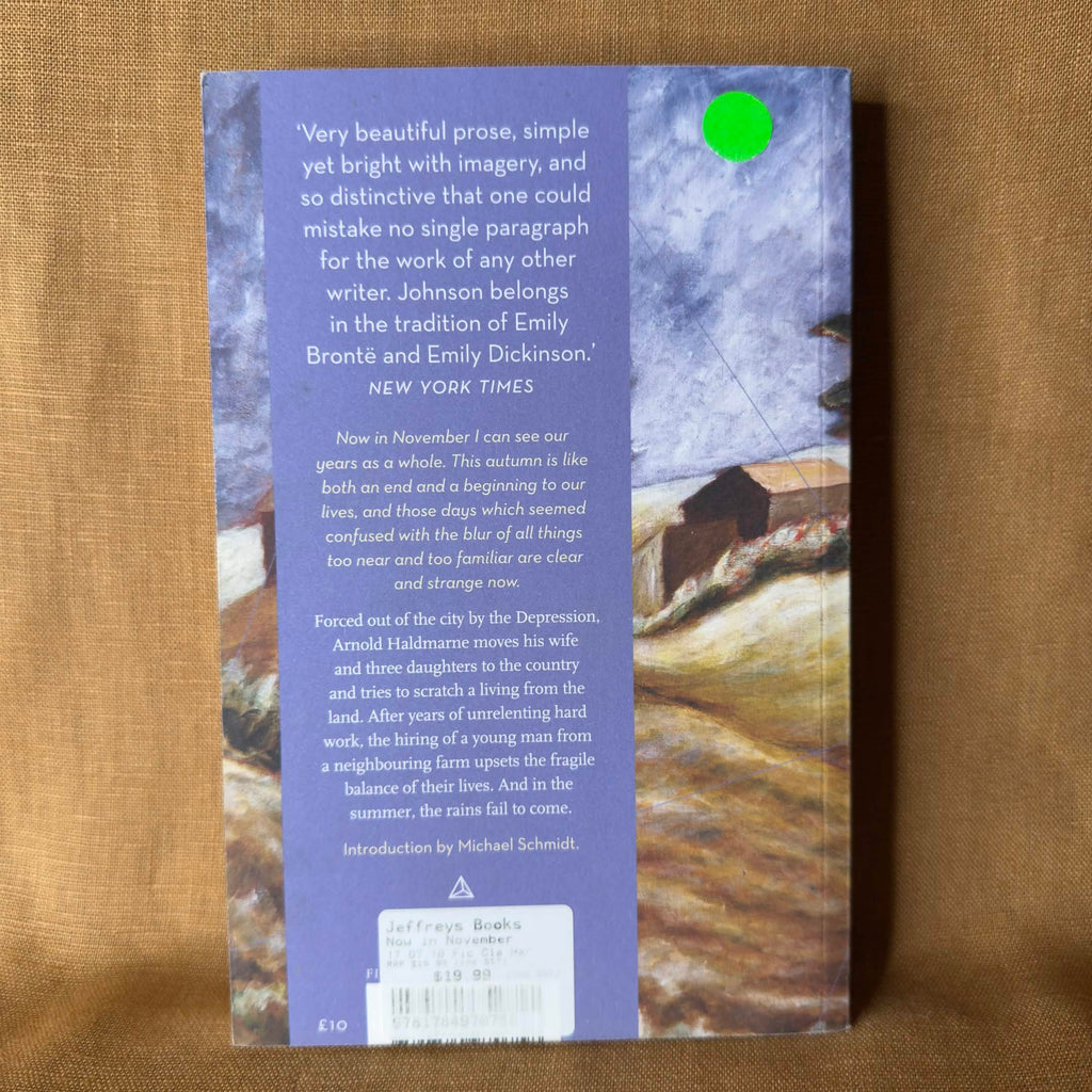 Now in November — Josephine Johnson
