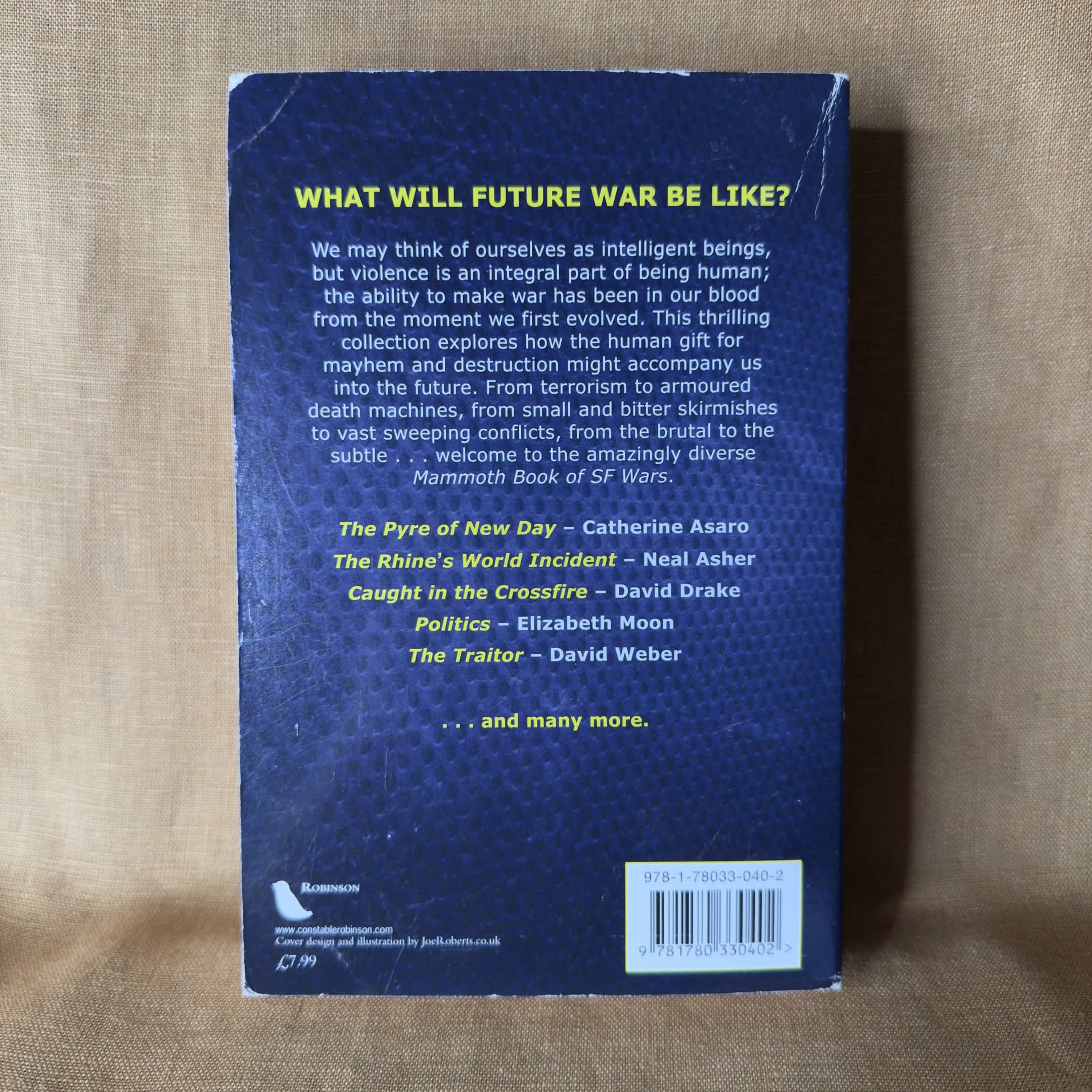 The Mammoth Book of SF Wars — Edited by Ian Watson & Ian Whates