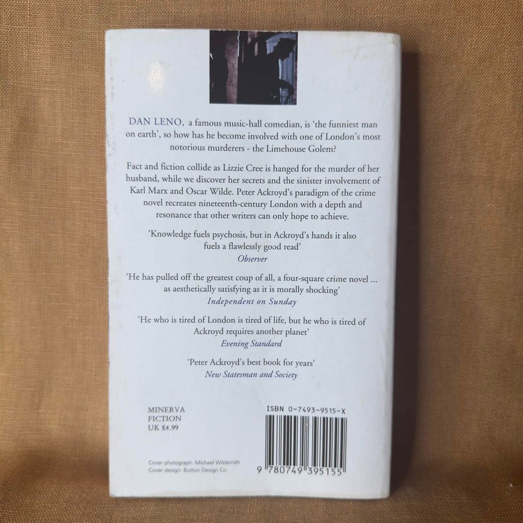 Dan Leno and the Limehouse Golem — Peter Ackroyd