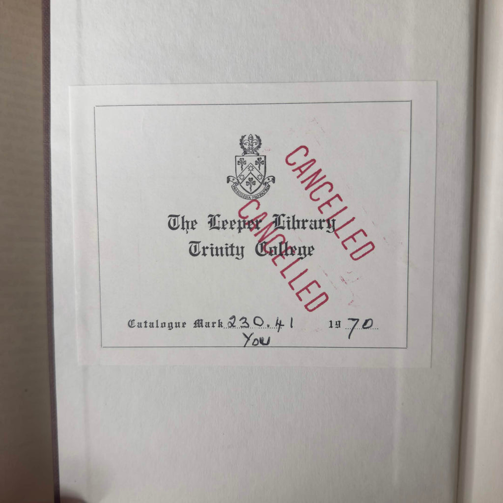 History and Existential Theology: The Role of History in the Thought of Rudolf Bultmann — Norman J. Young