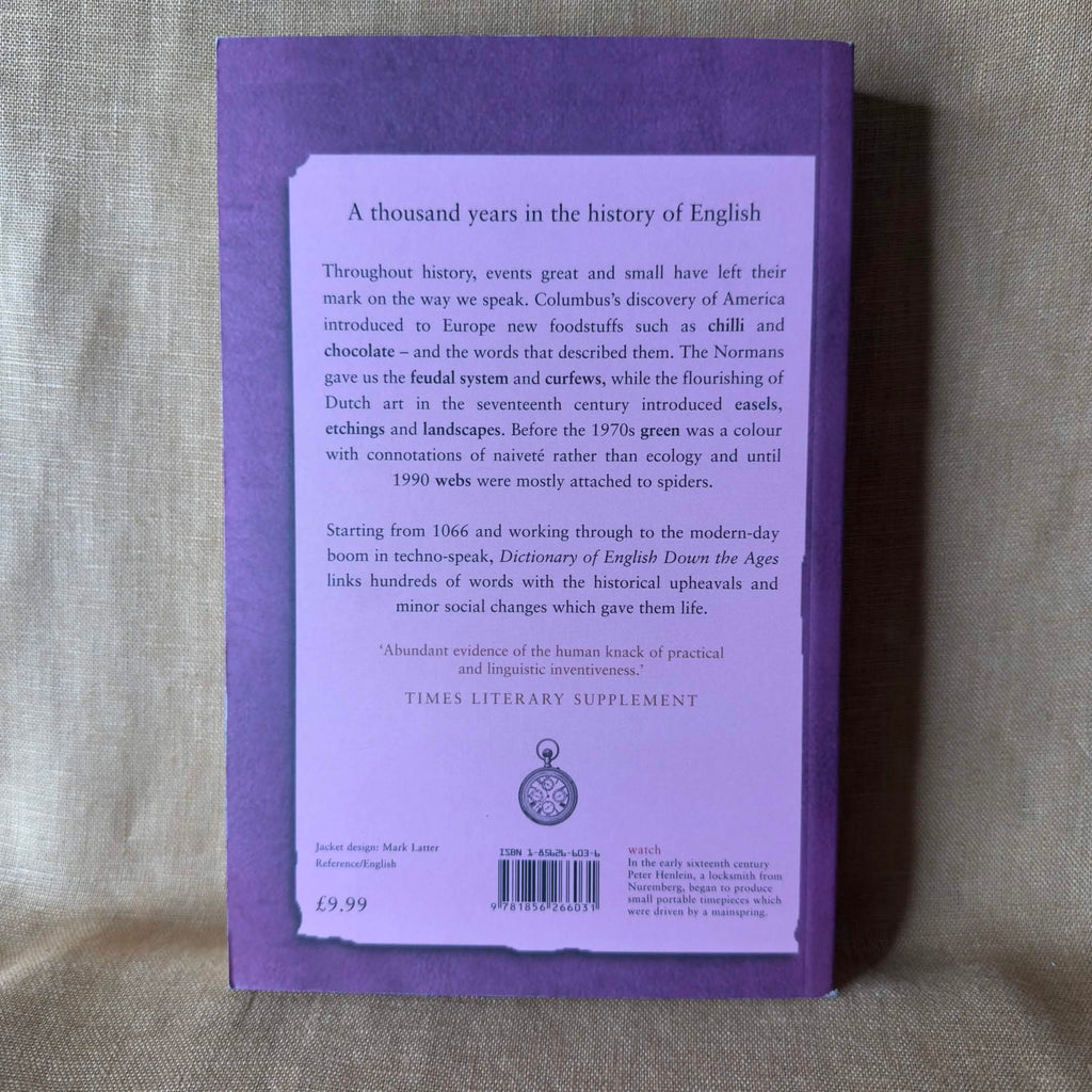 Dictionary of English Down the Ages — Linda Flavell and Roger Flavell
