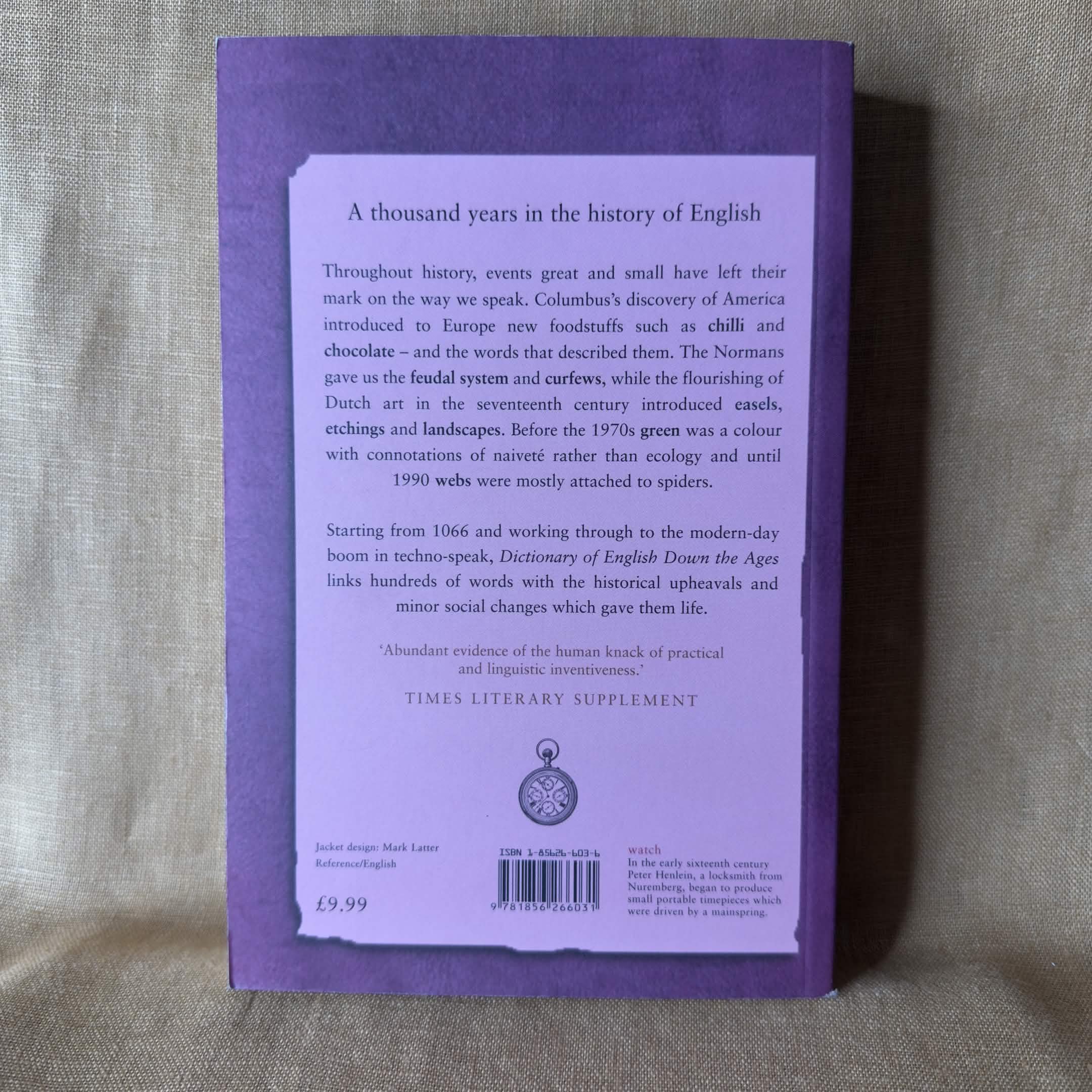 Dictionary of English Down the Ages — Linda Flavell and Roger Flavell