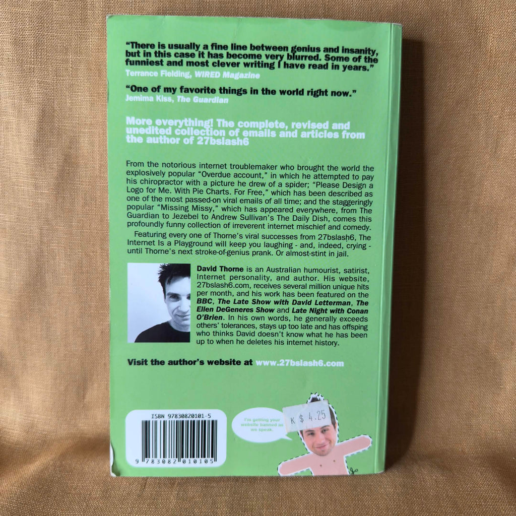 The Internet Is a Playground — David Thorne