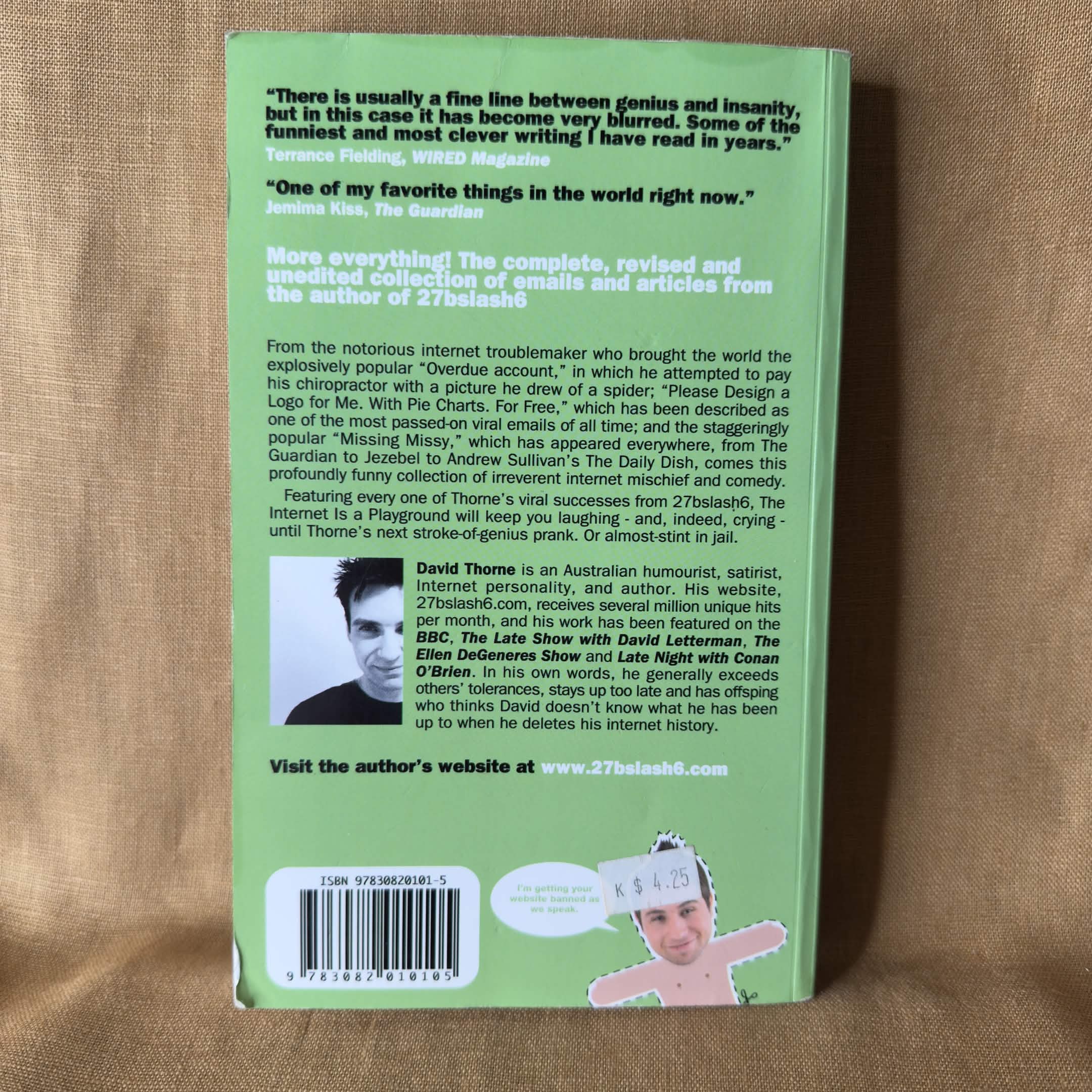 The Internet Is a Playground — David Thorne