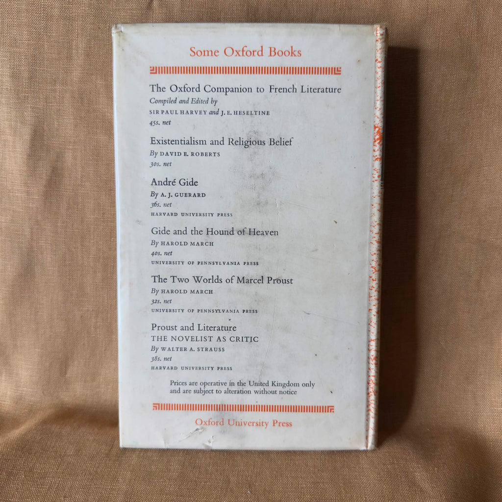 Albert Camus and the Literature of Revolt — John Cruickshank