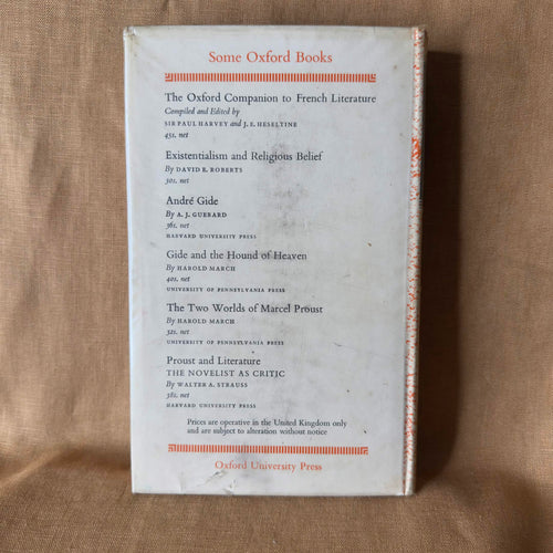Albert Camus and the Literature of Revolt — John Cruickshank