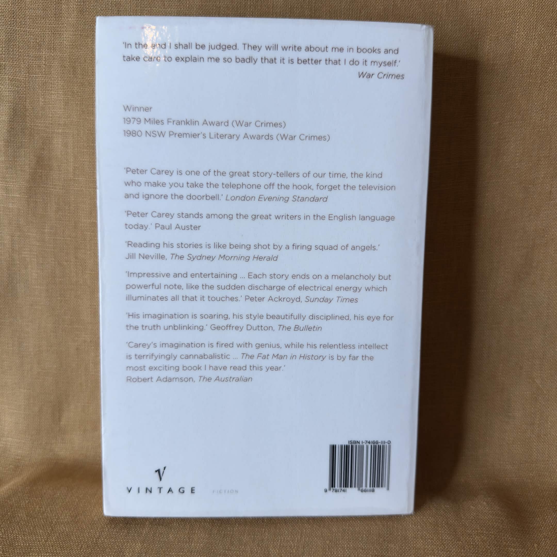 Collected Stories — Peter Carey