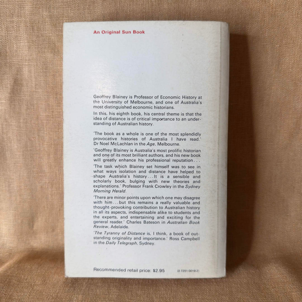 The Tyranny of Distance — Geoffrey Blainey