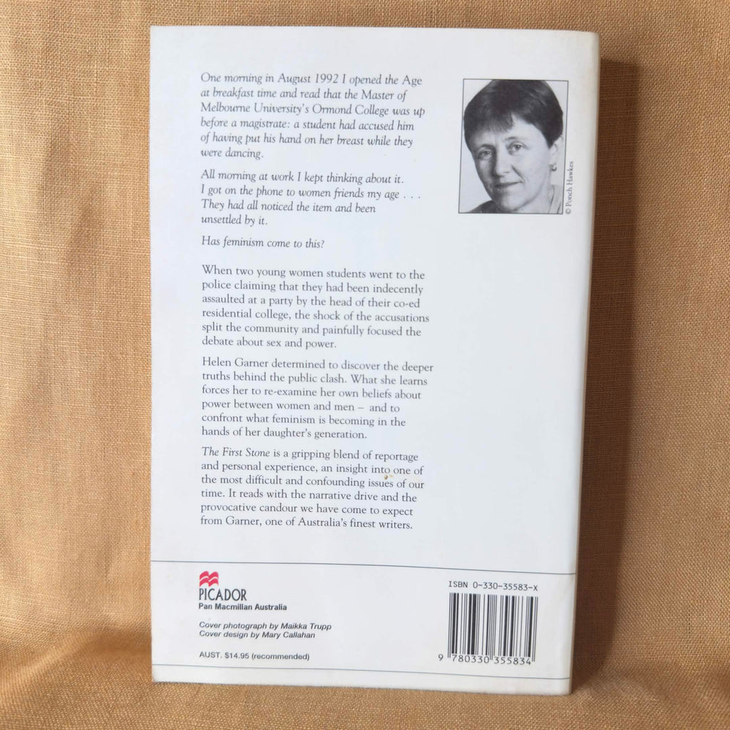 The First Stone: Some Questions About Sex and Power — Helen Garner