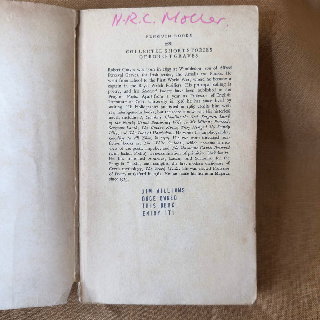 Collected Short Stories — Robert Graves