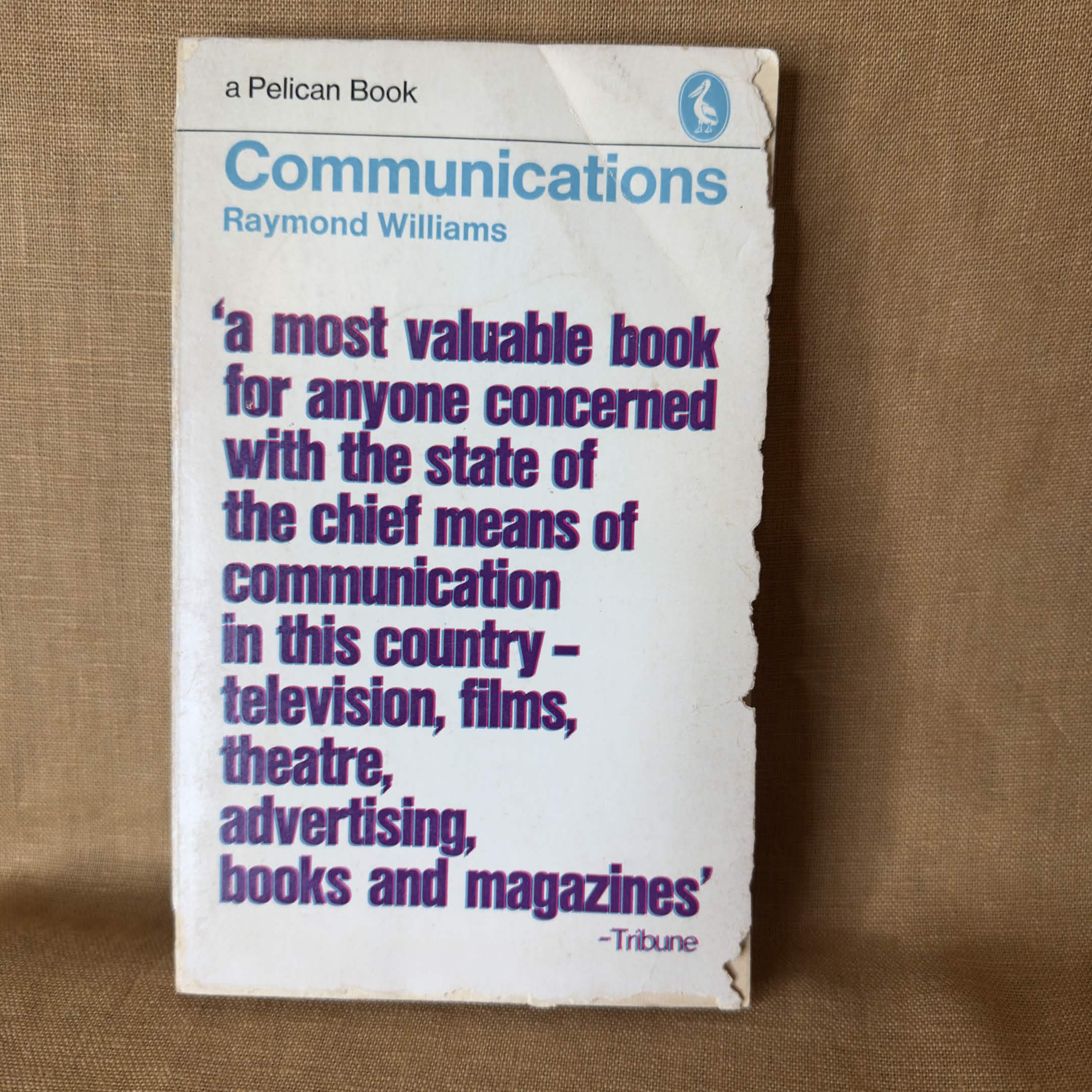 Communications — Raymond Williams