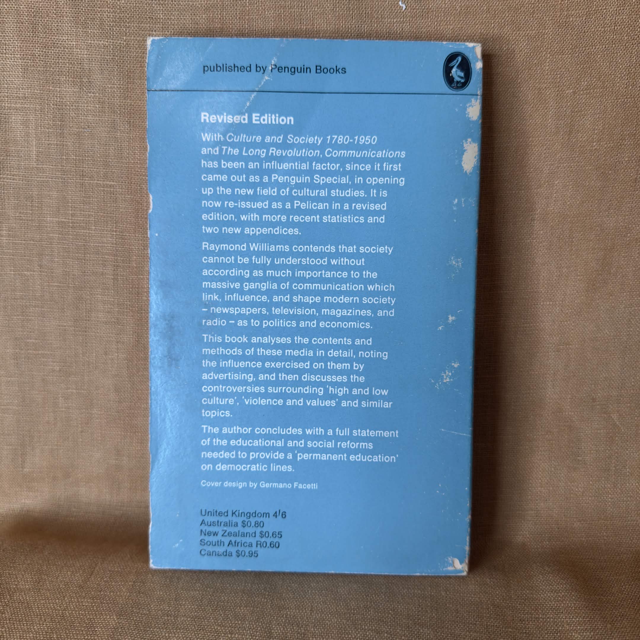 Communications — Raymond Williams