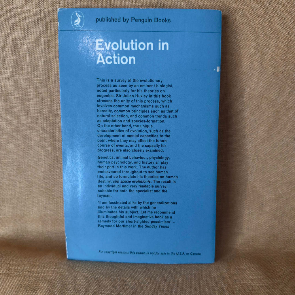 Evolution in Action — Julian Huxley