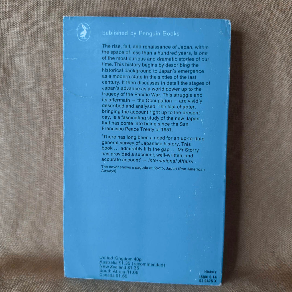 A History of Modern Japan — Richard Storry