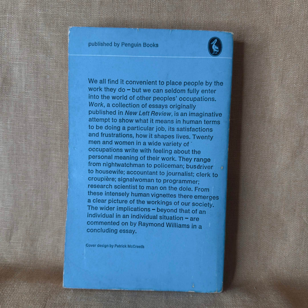 Twenty Personal Accounts — edited by Ronald Fraser