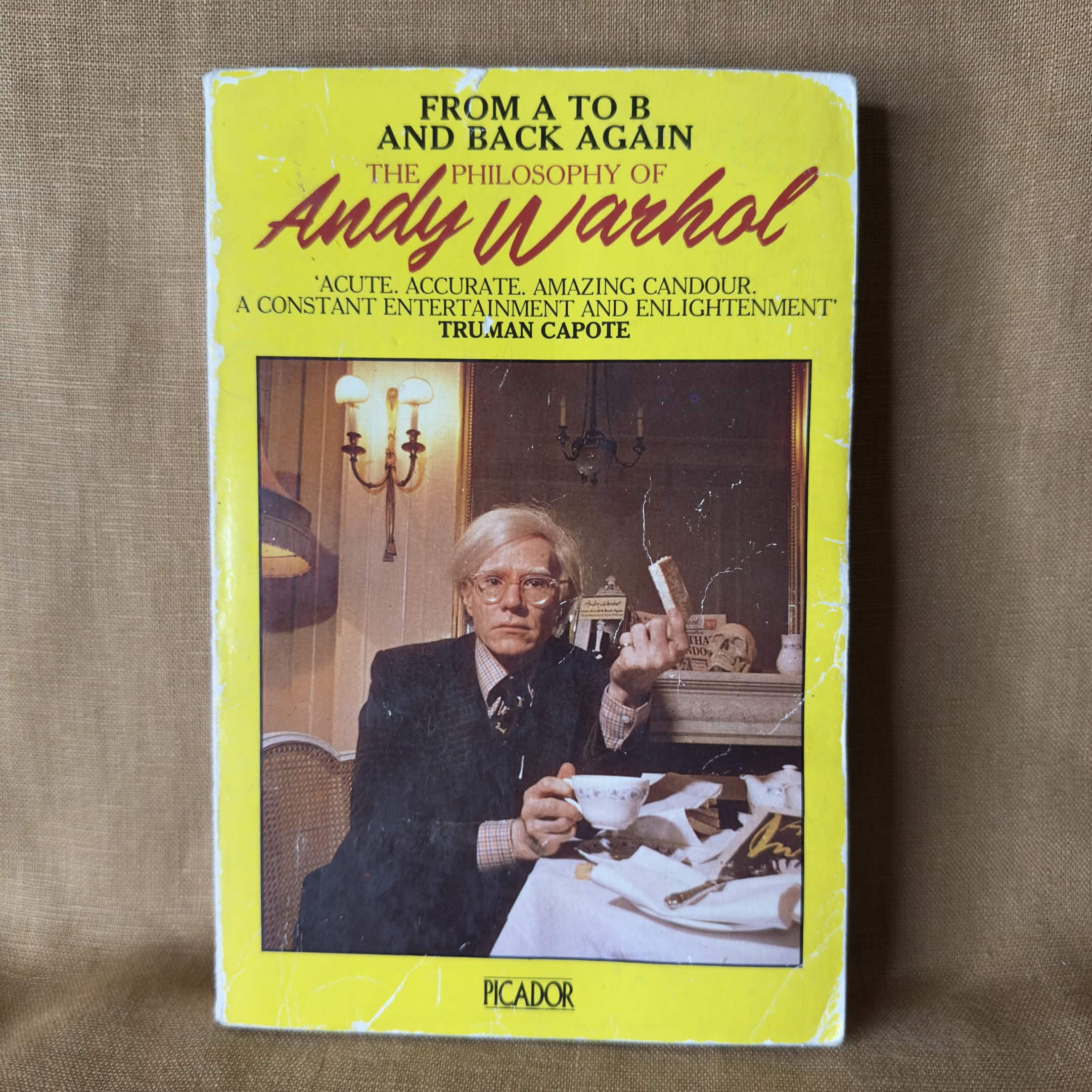 From A to B & Back Again: The Philosophy of Andy Warhol — Andy Warhol
