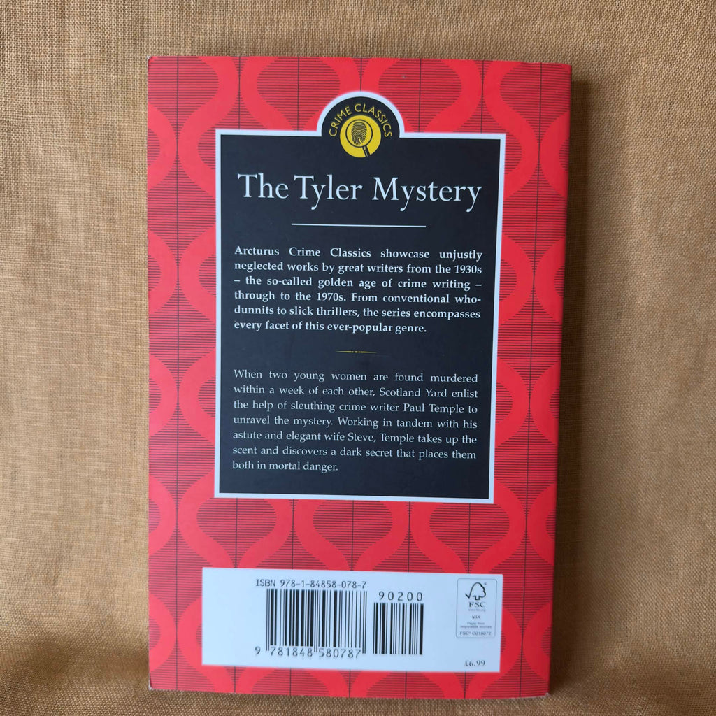 The Tyler Mystery: A Paul Temple Story — Francis Durbridge