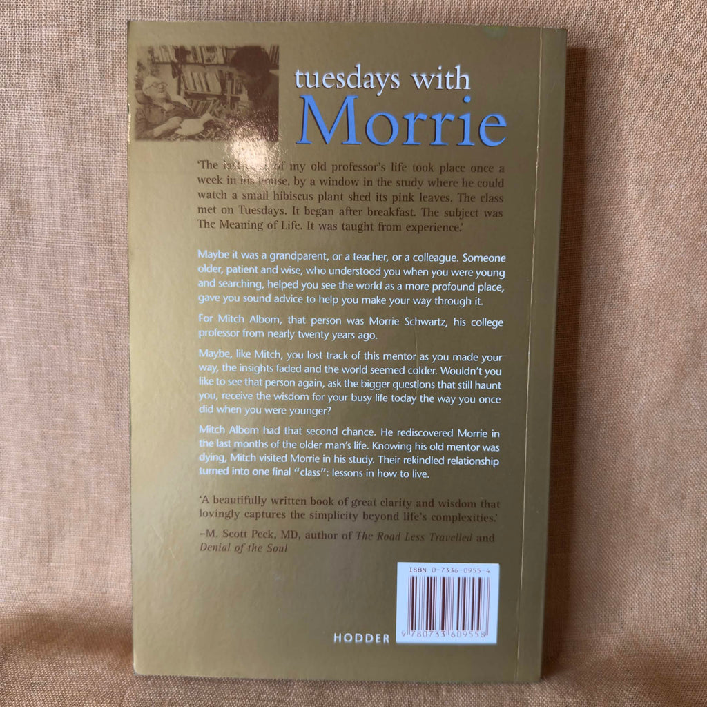 Tuesdays with Morrie — Mitch Albom