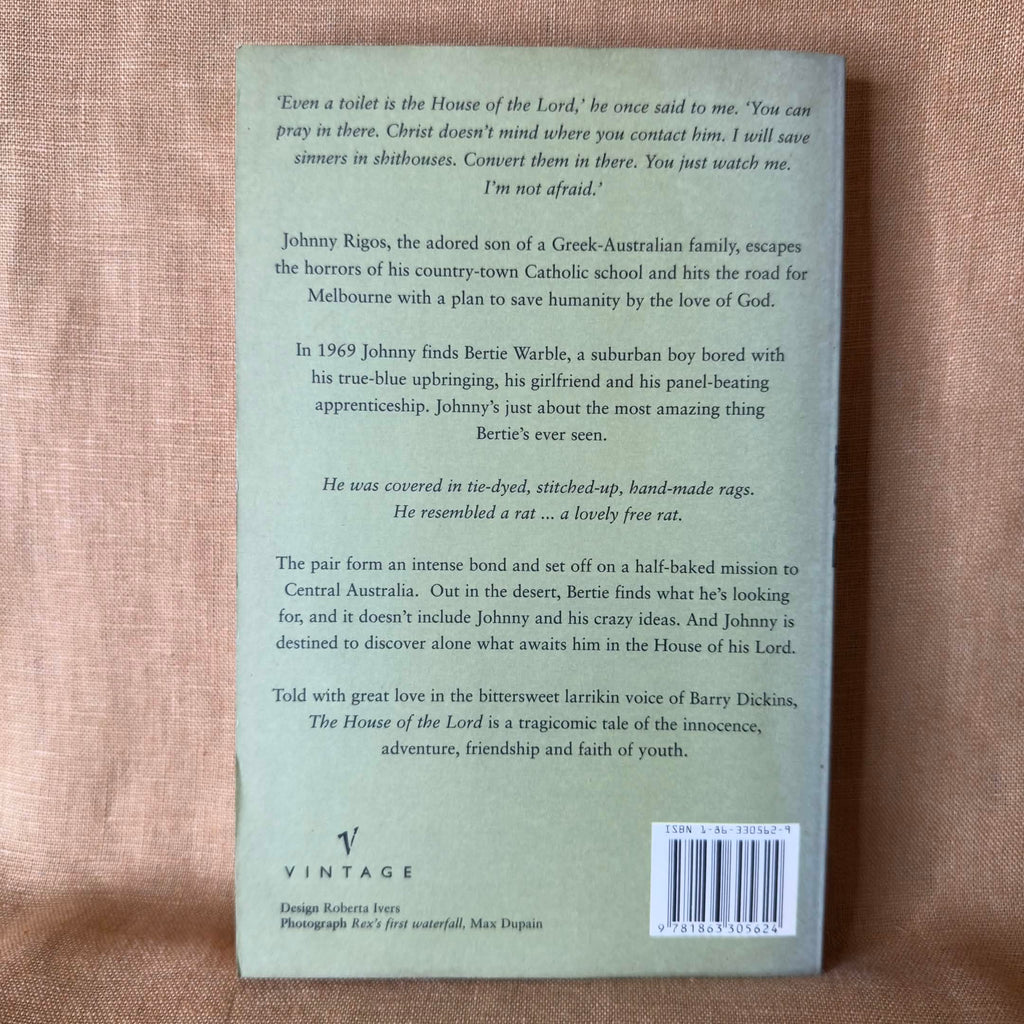 The House of the Lord — Barry Dickins