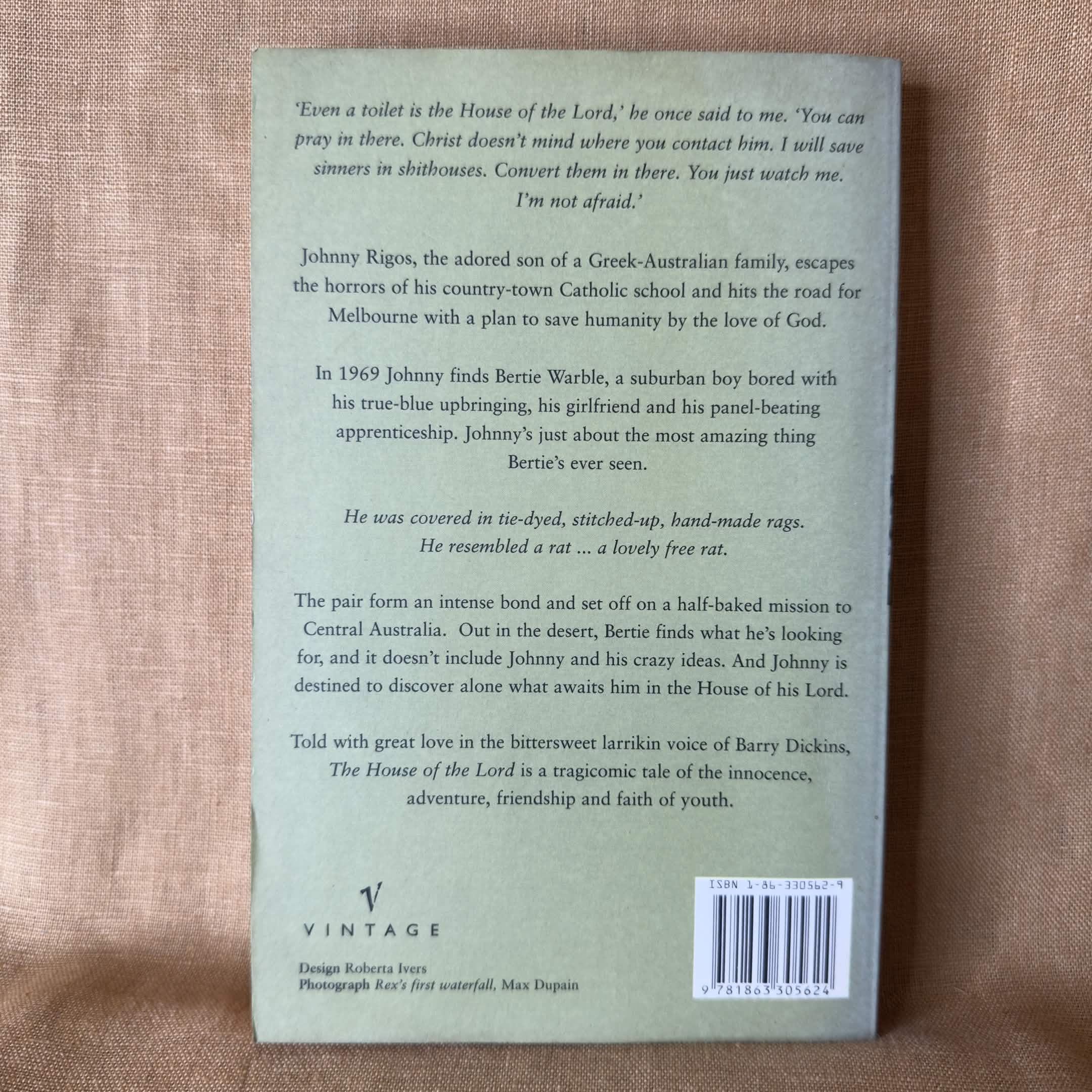 The House of the Lord — Barry Dickins