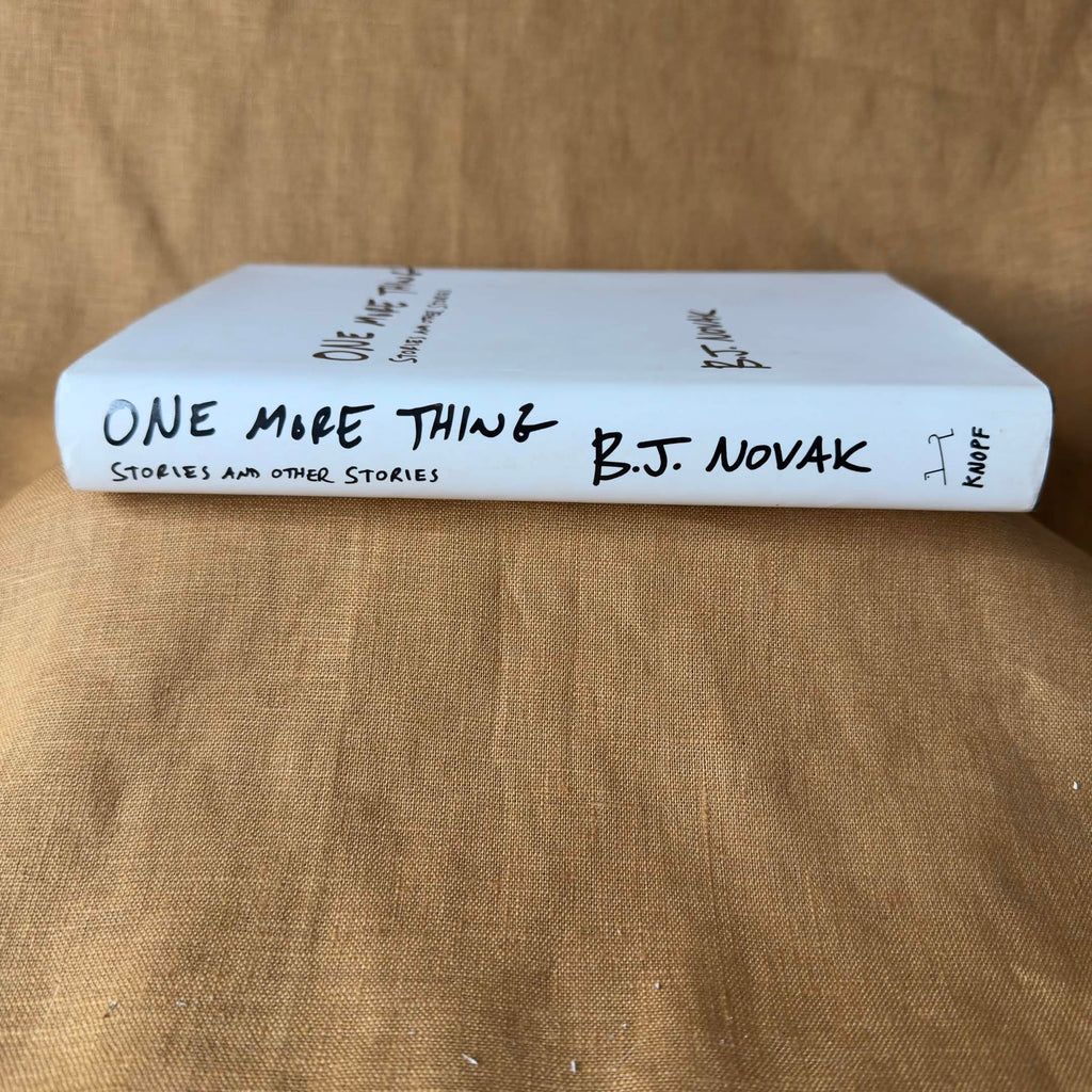 One More Thing: Stories and Other Stories — B. J. Novak