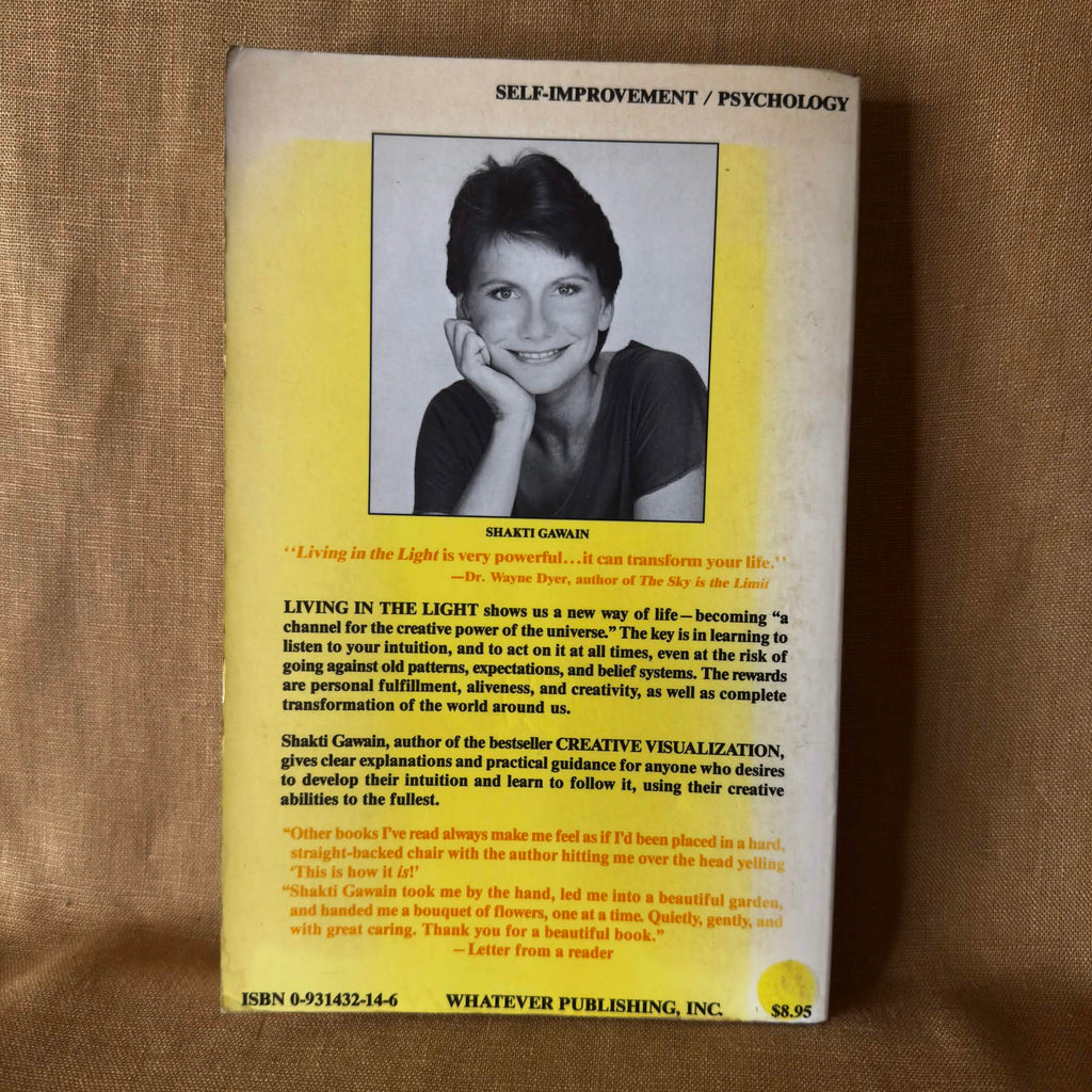 Living in the Light: A Guide to Personal and Planetary Transformation — Shakti Gawain