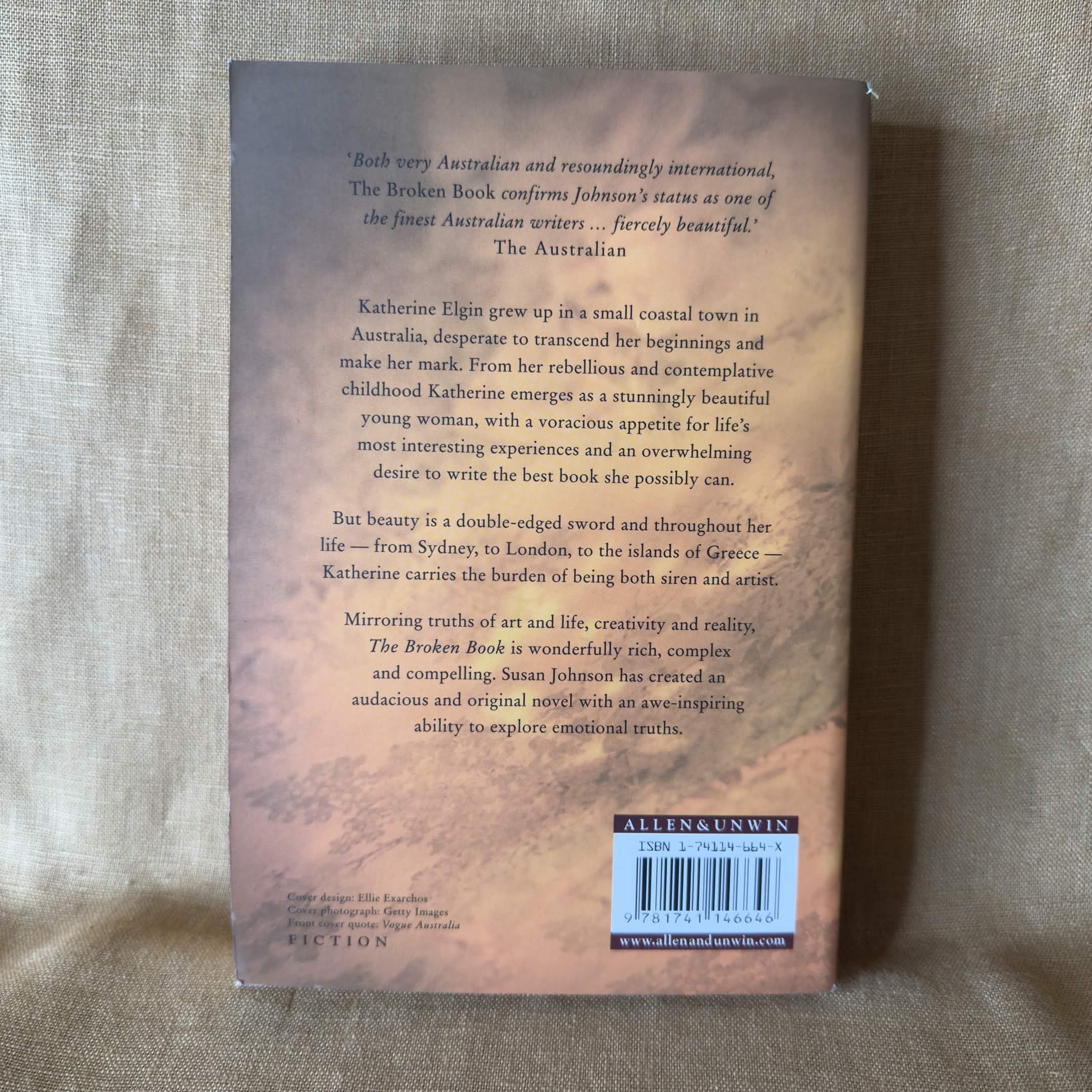 The Broken Book — Susan Johnson