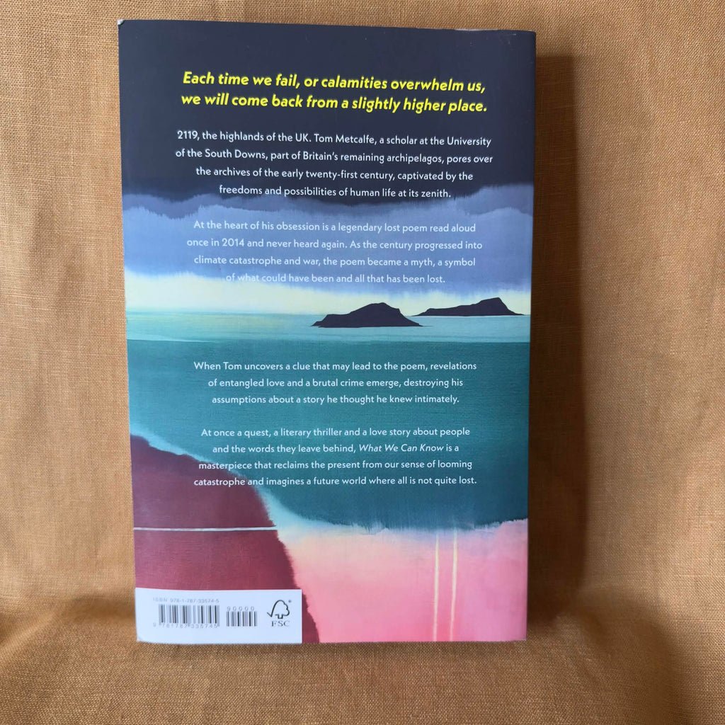 What We Can Know — Ian McEwan