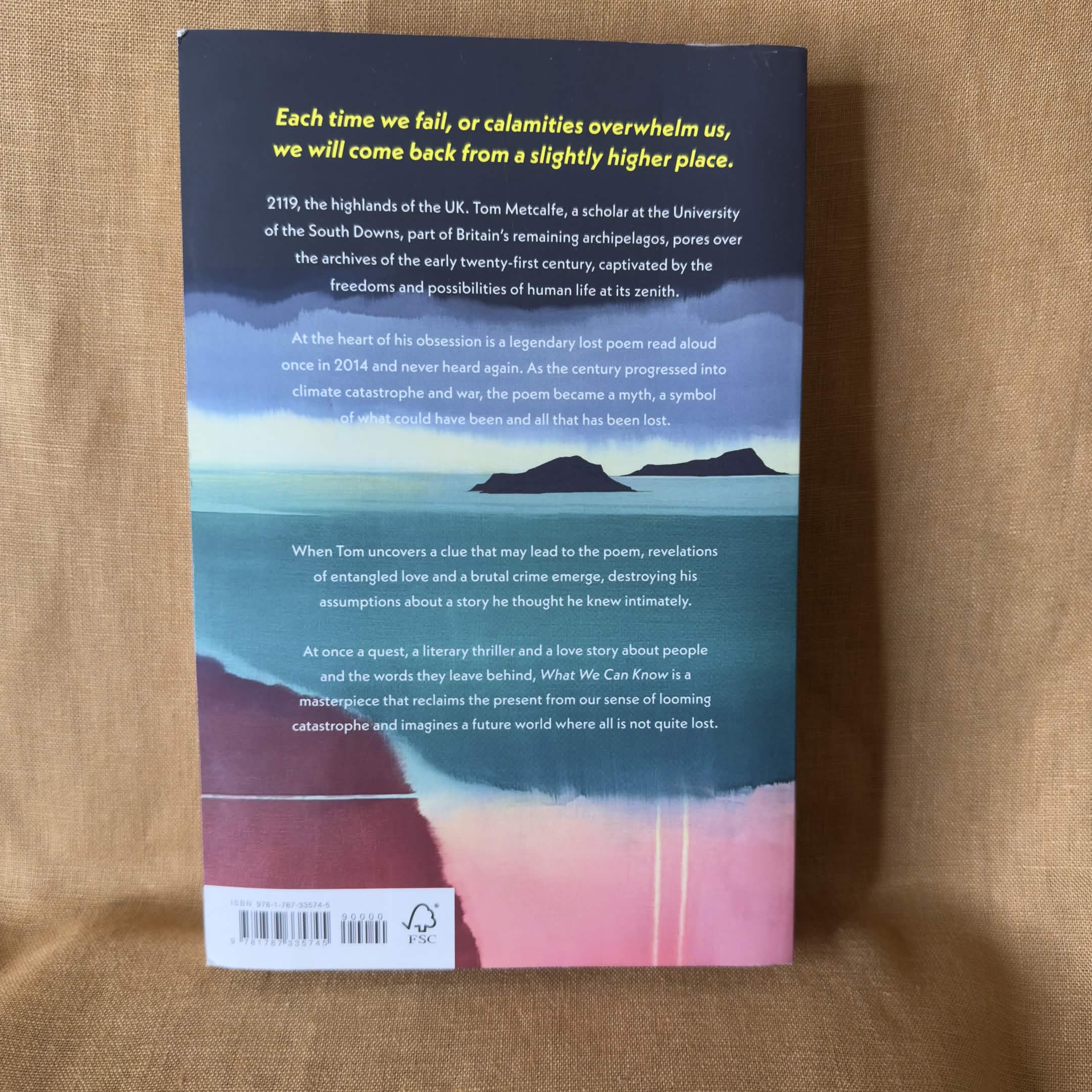 What We Can Know — Ian McEwan