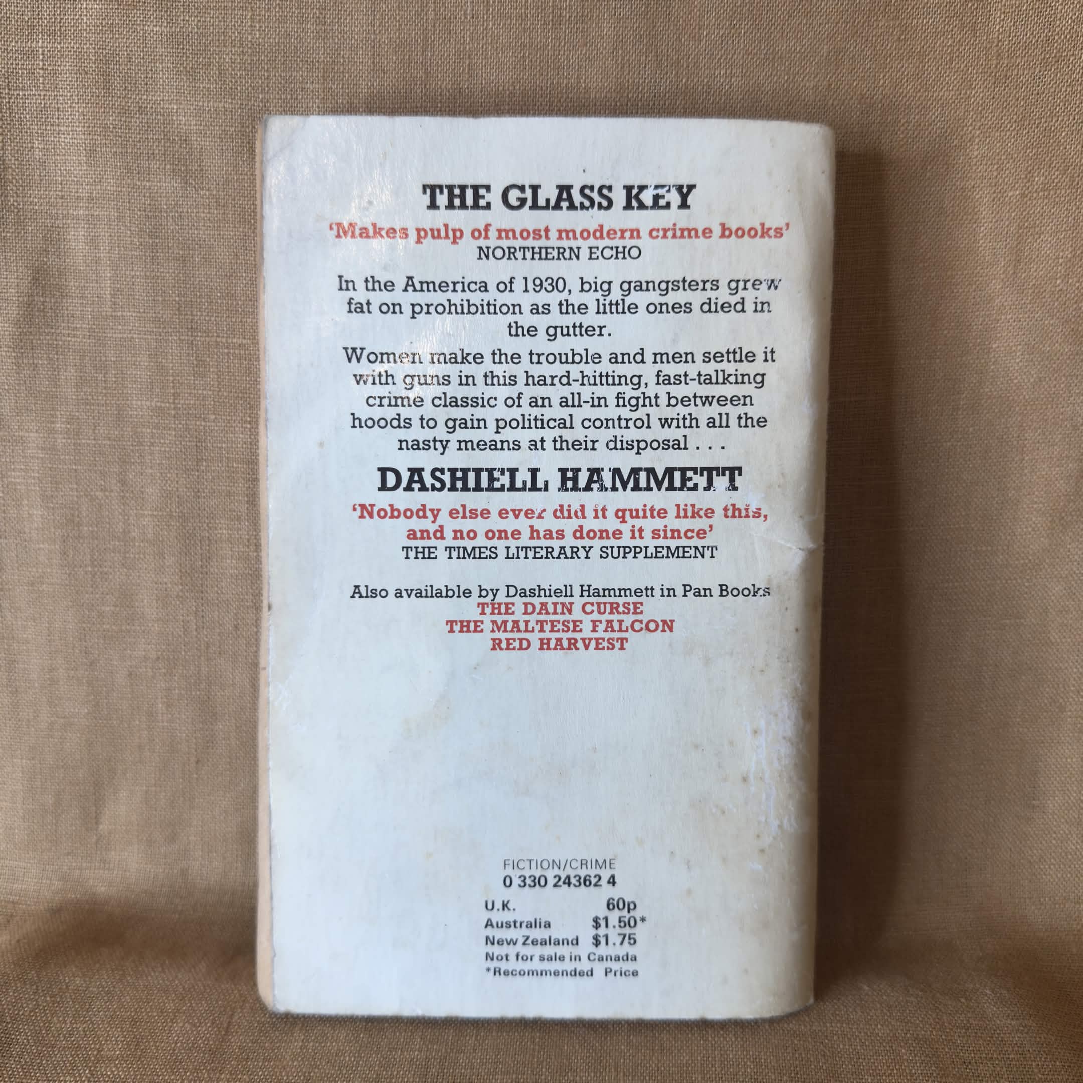 The Glass Key — Dashiell Hammett