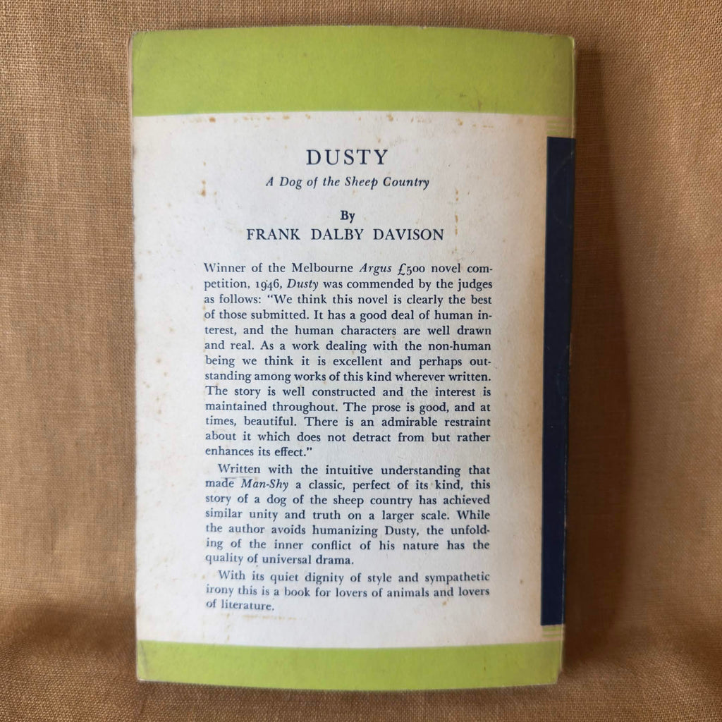 Man-Shy: A Story of Men and Cattle — Frank Dalby Davison