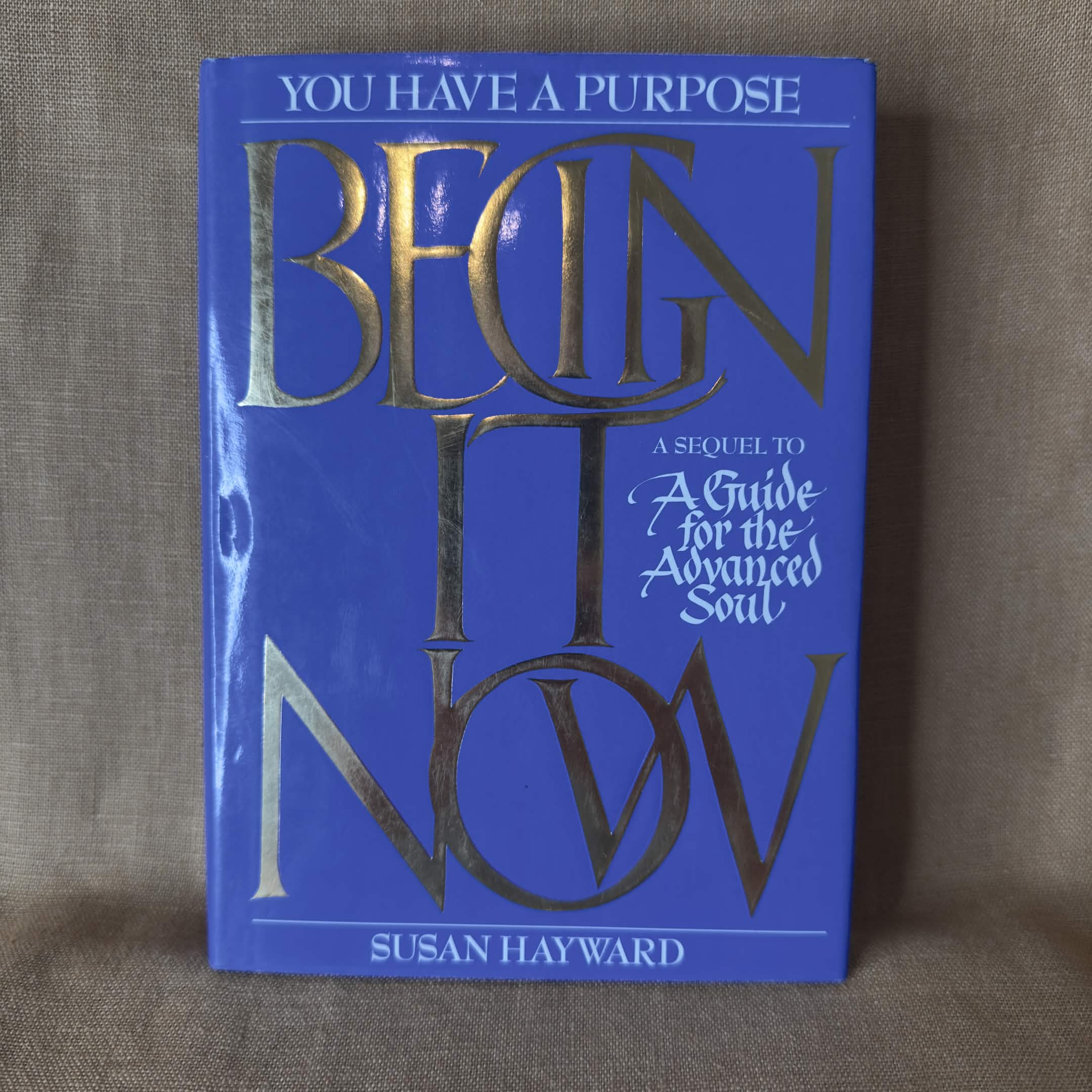 Begin It Now: You Have a Purpose — Susan Hayward