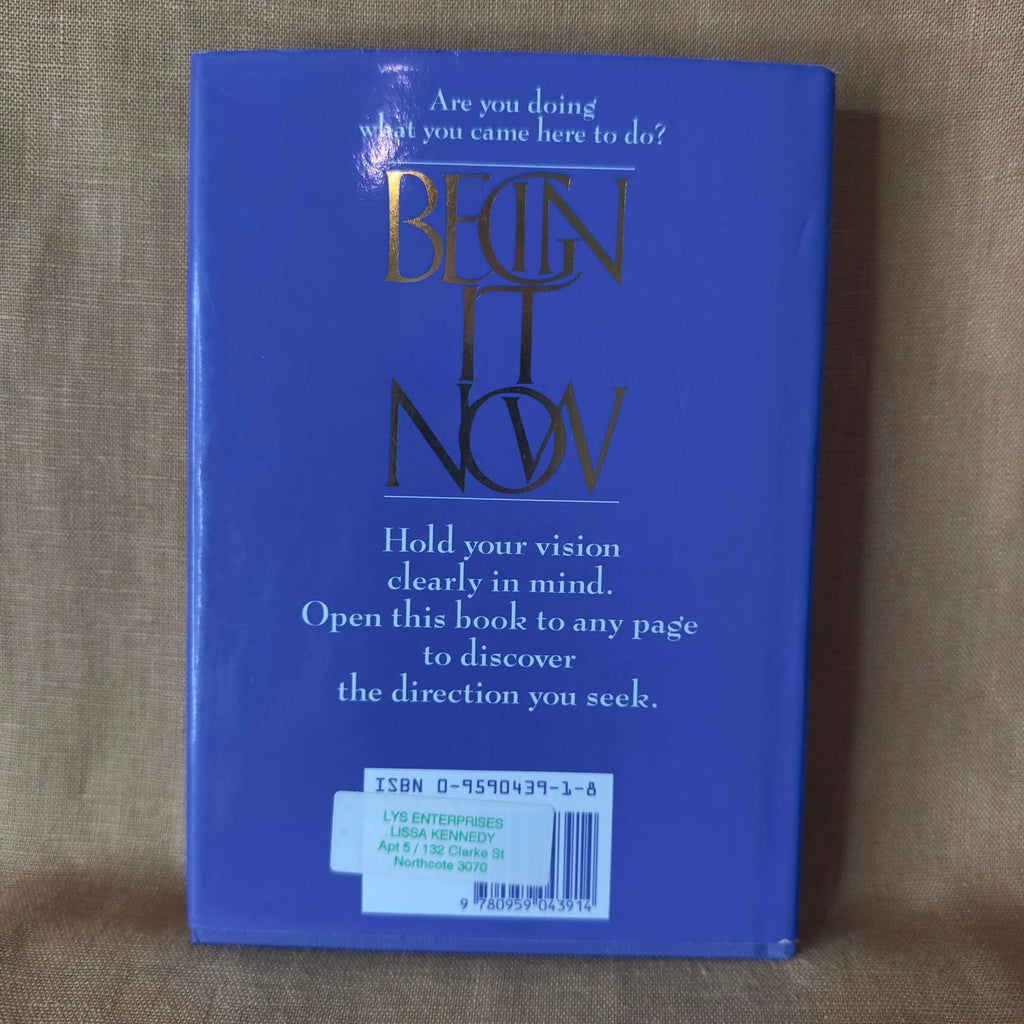 Begin It Now: You Have a Purpose — Susan Hayward